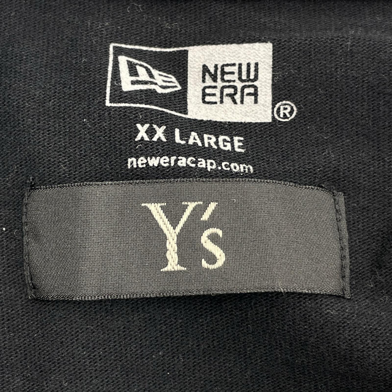 長袖Tシャツ Y's×NEW ERA L/SポケットTee ブラック