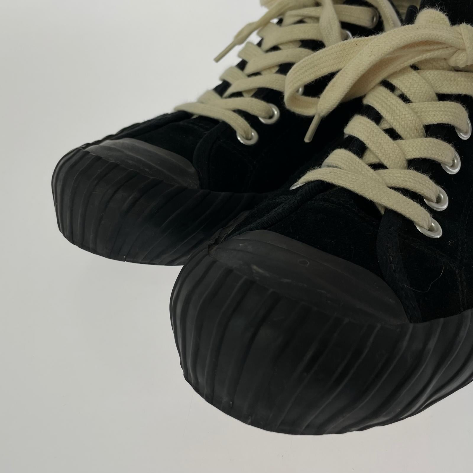 スニーカー ×EGO TRIPPING WWII ATHLETIC SNEAKER ブラック