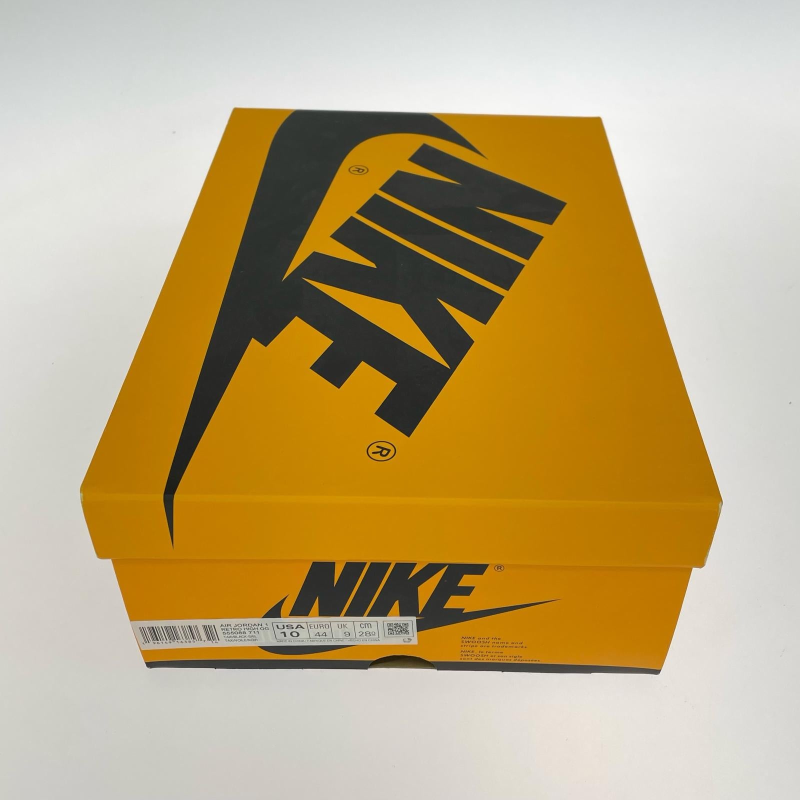 スニーカー AIR JORDAN 1 RETRO HIGH OG TAXI 28cm