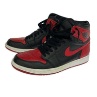 スニーカー AIR JORDAN 1 RETRO HIGH OG ブレッド 28cm