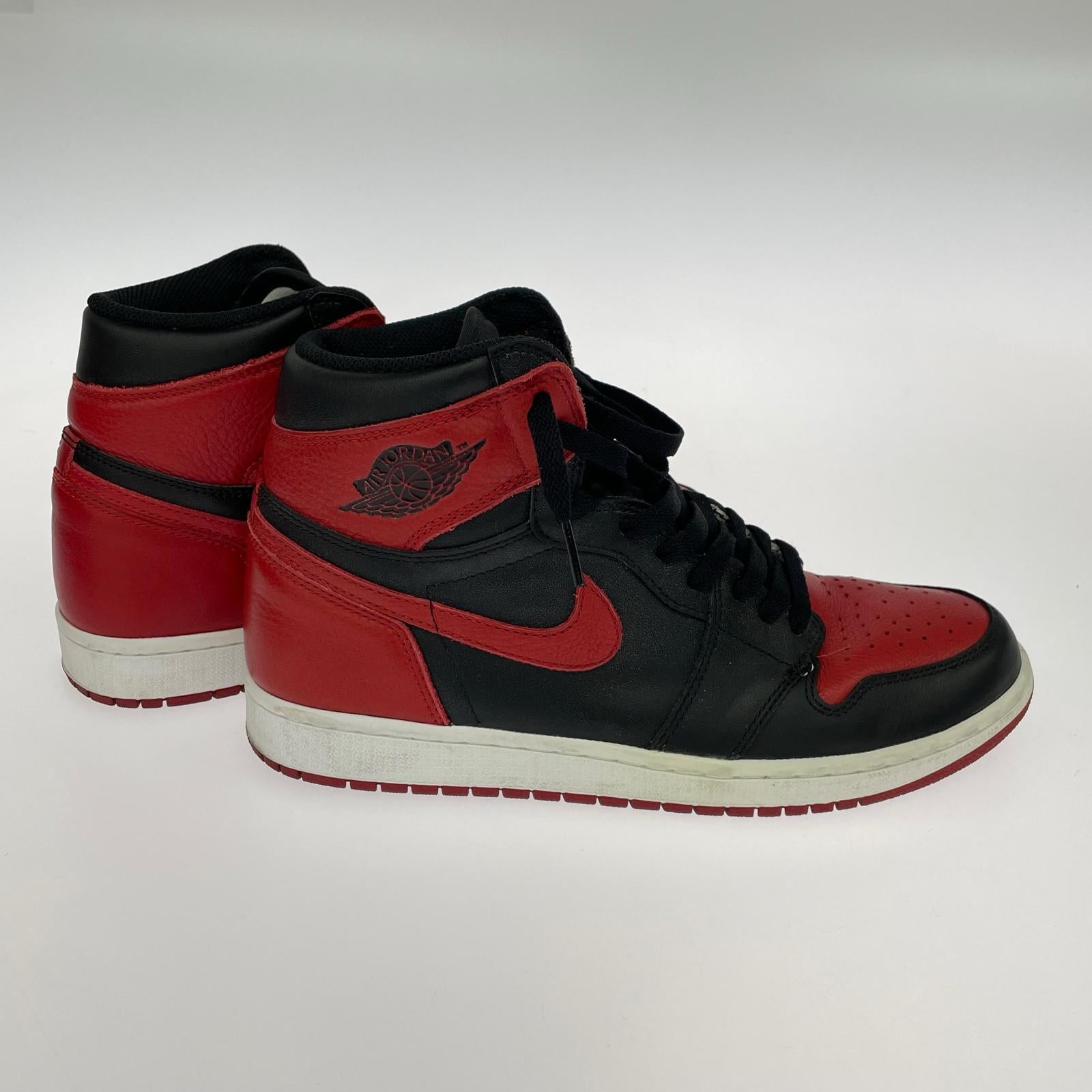 スニーカー AIR JORDAN 1 RETRO HIGH OG ブレッド 28cm