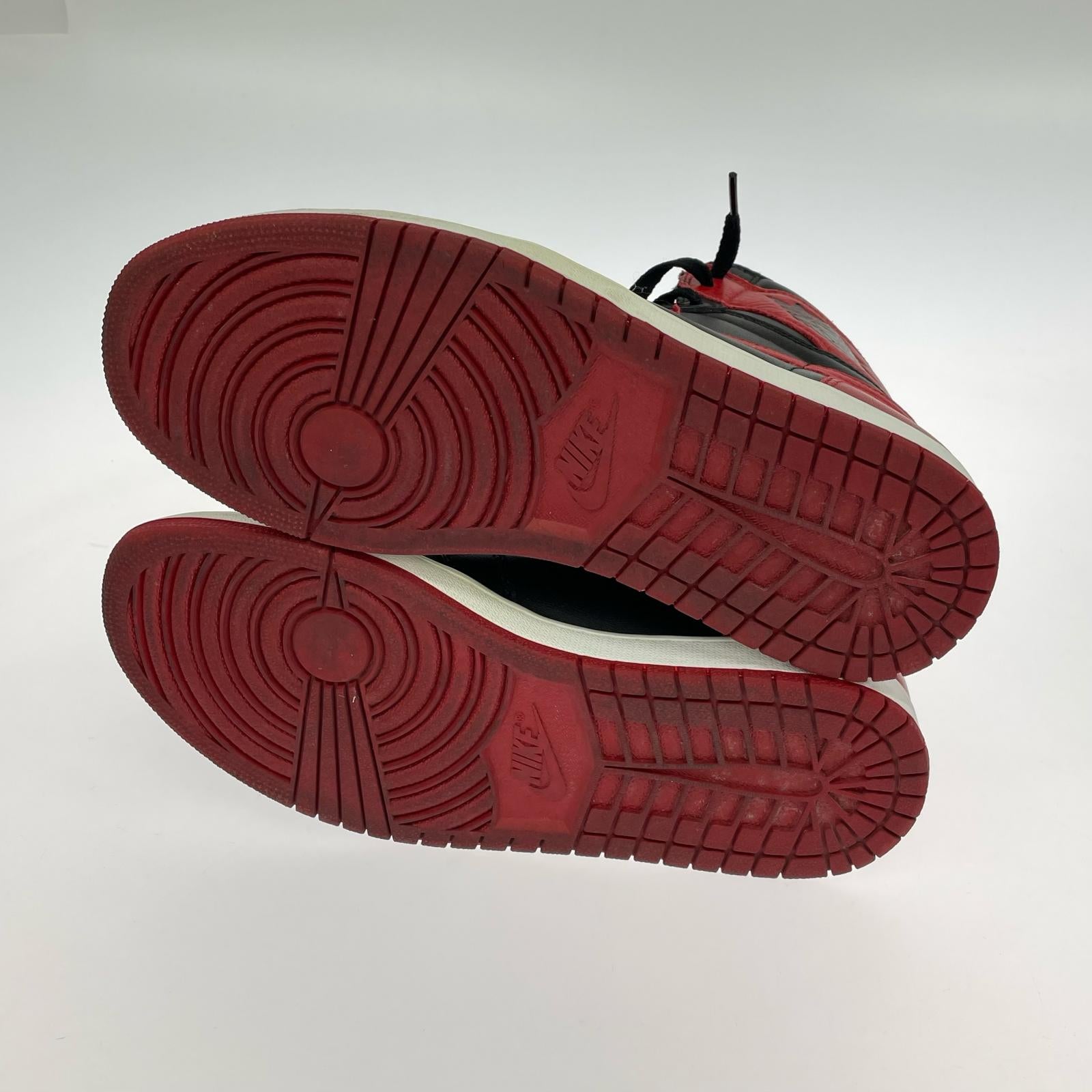 スニーカー AIR JORDAN 1 RETRO HIGH OG ブレッド 28cm