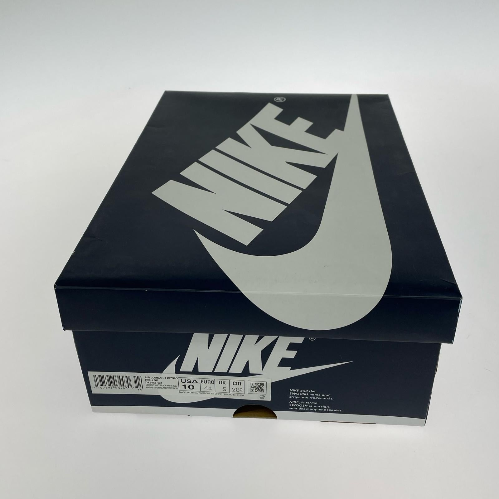 スニーカー Air Jordan 1 High OG Midnight Navy 28cm