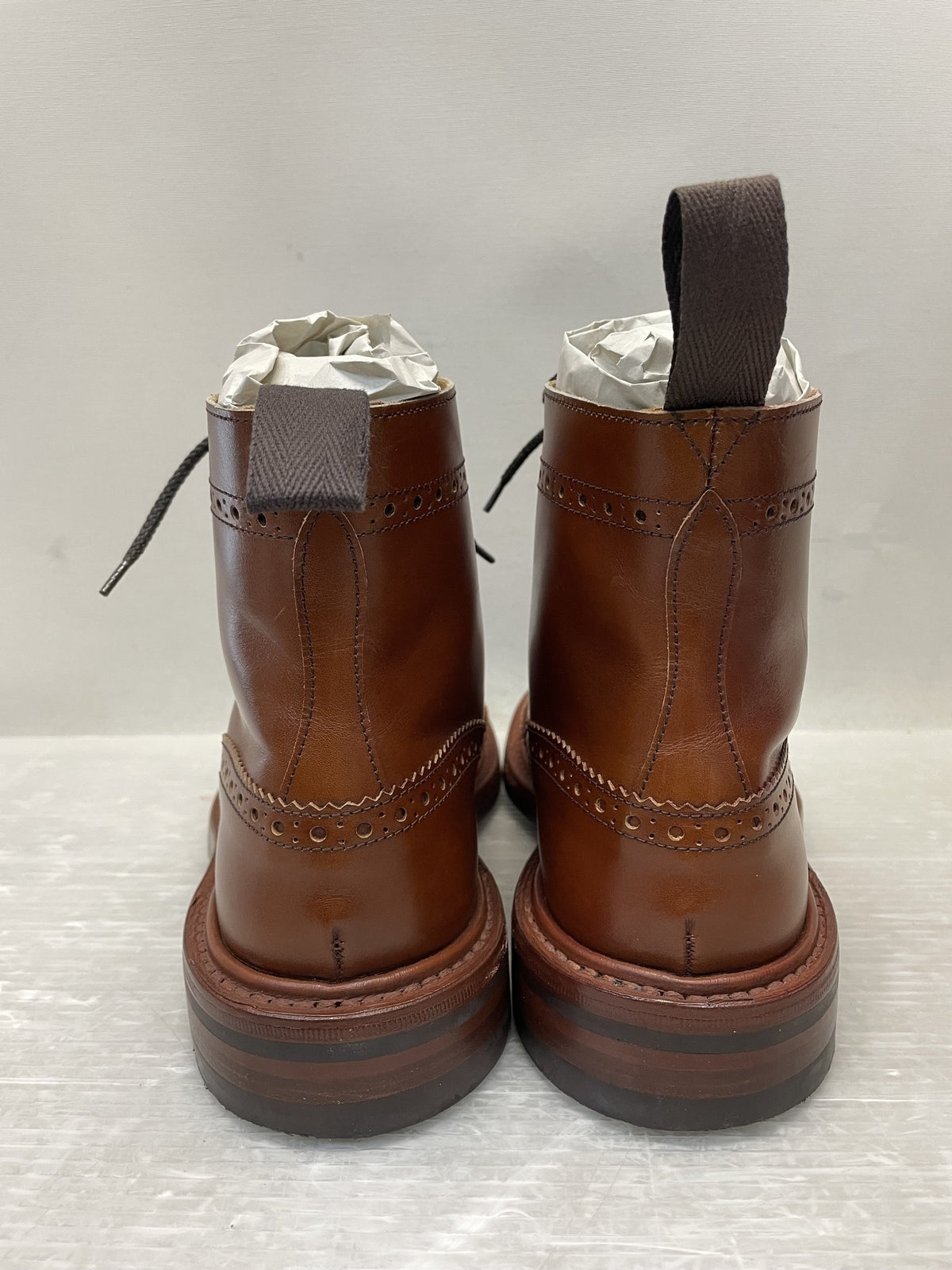 ブーツ Tricker's MOLTON カントリーブーツ 6 1/2 キャメル