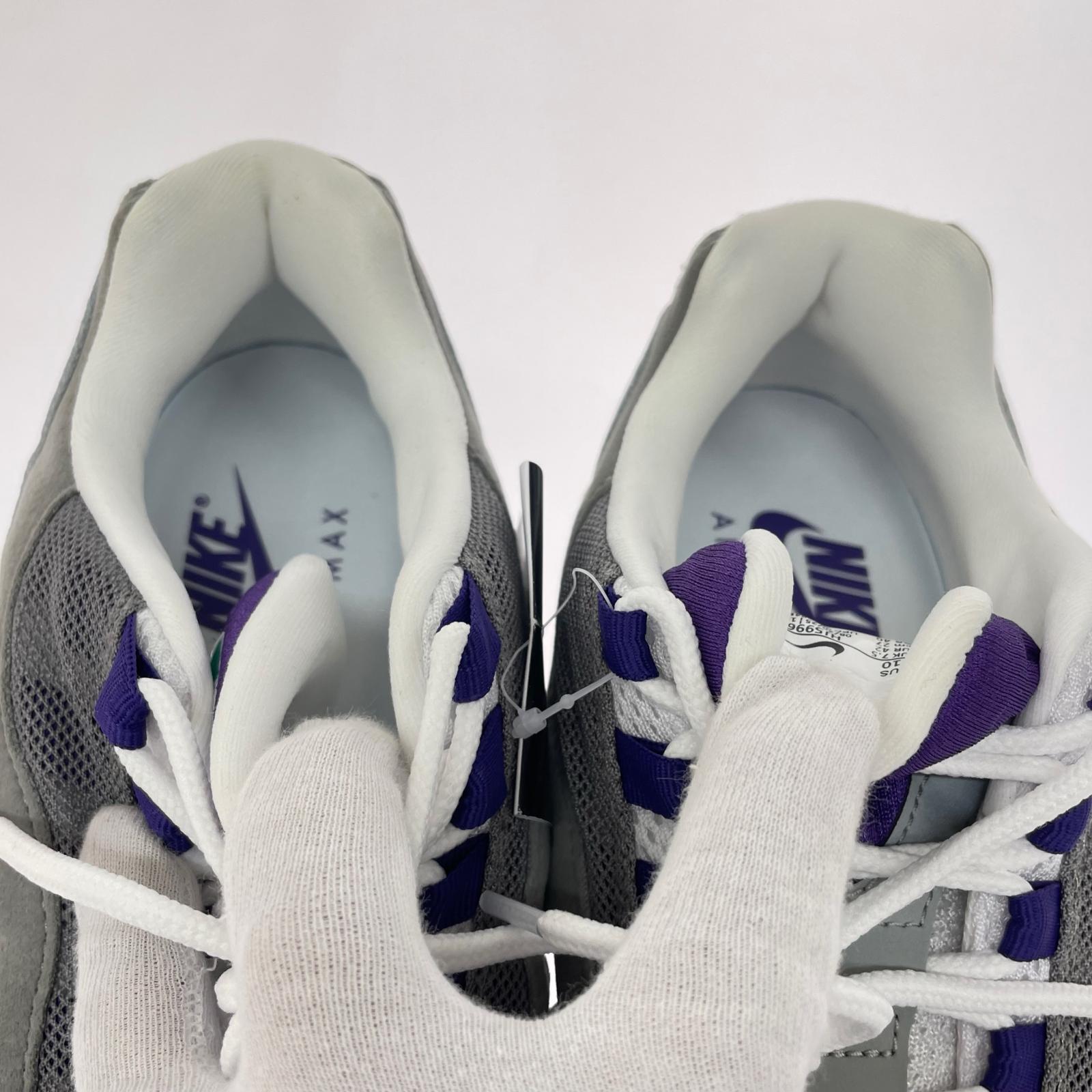 スニーカー NIKE W AIR MAX 95 BIG BUBBLE HJ5996-100 (27) 27cm (US9 UK8 1/2 EU44) グレー