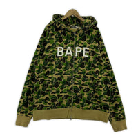 パーカー CAMO BAPE 2XL グリーン