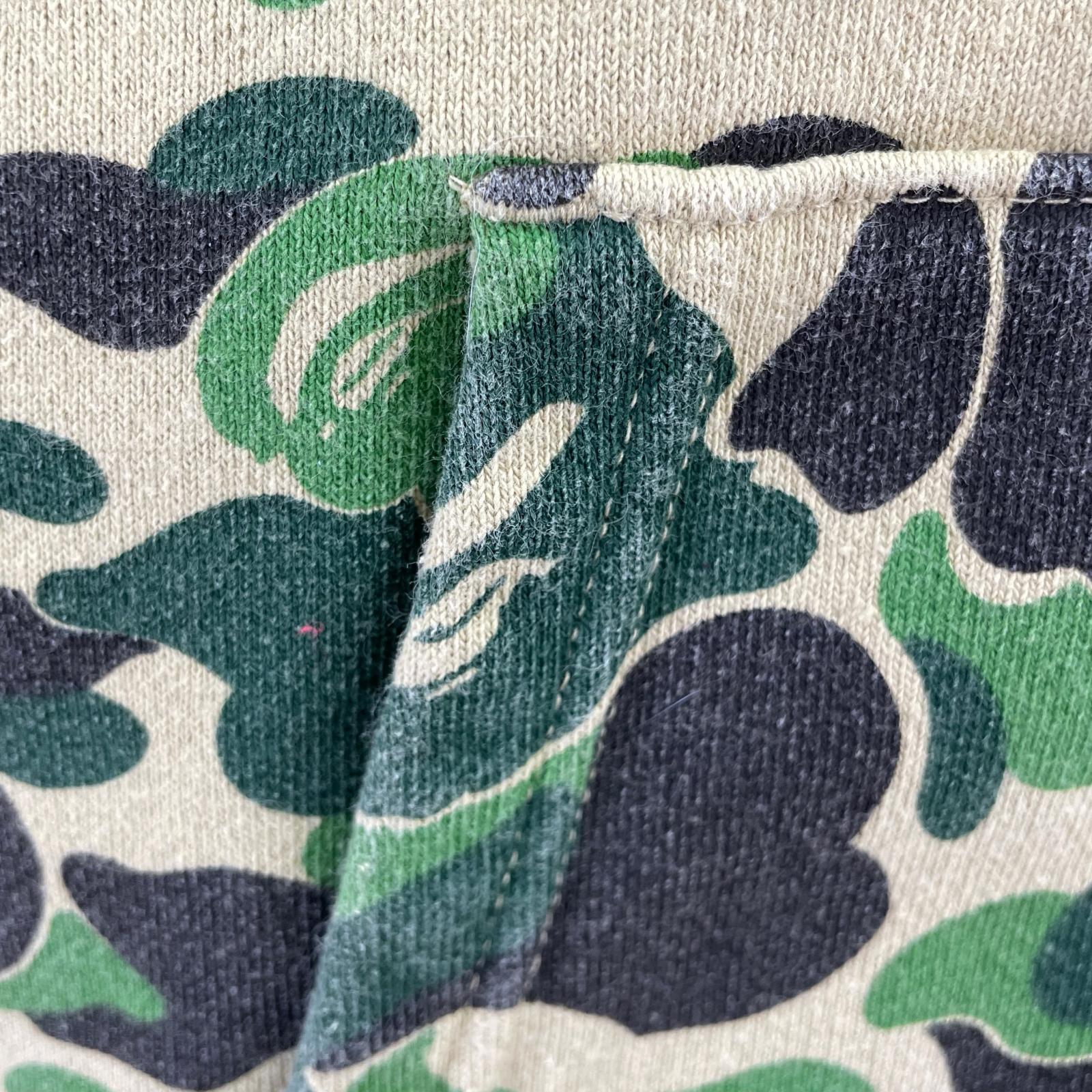 パーカー CAMO BAPE 2XL グリーン