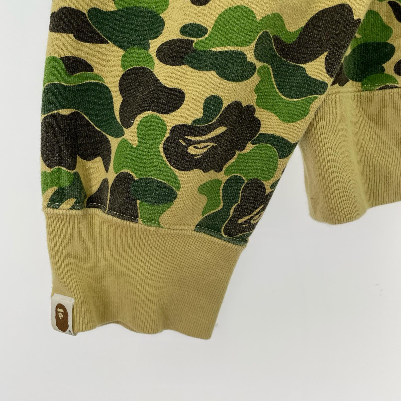 パーカー CAMO BAPE 2XL グリーン