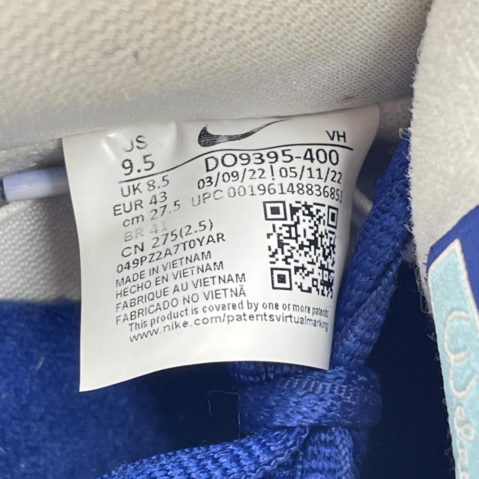 スニーカー DUNK LOW ’’Los Angeles Dodgers’’ 27.5cm (US9 1/2 UK9 EU45)