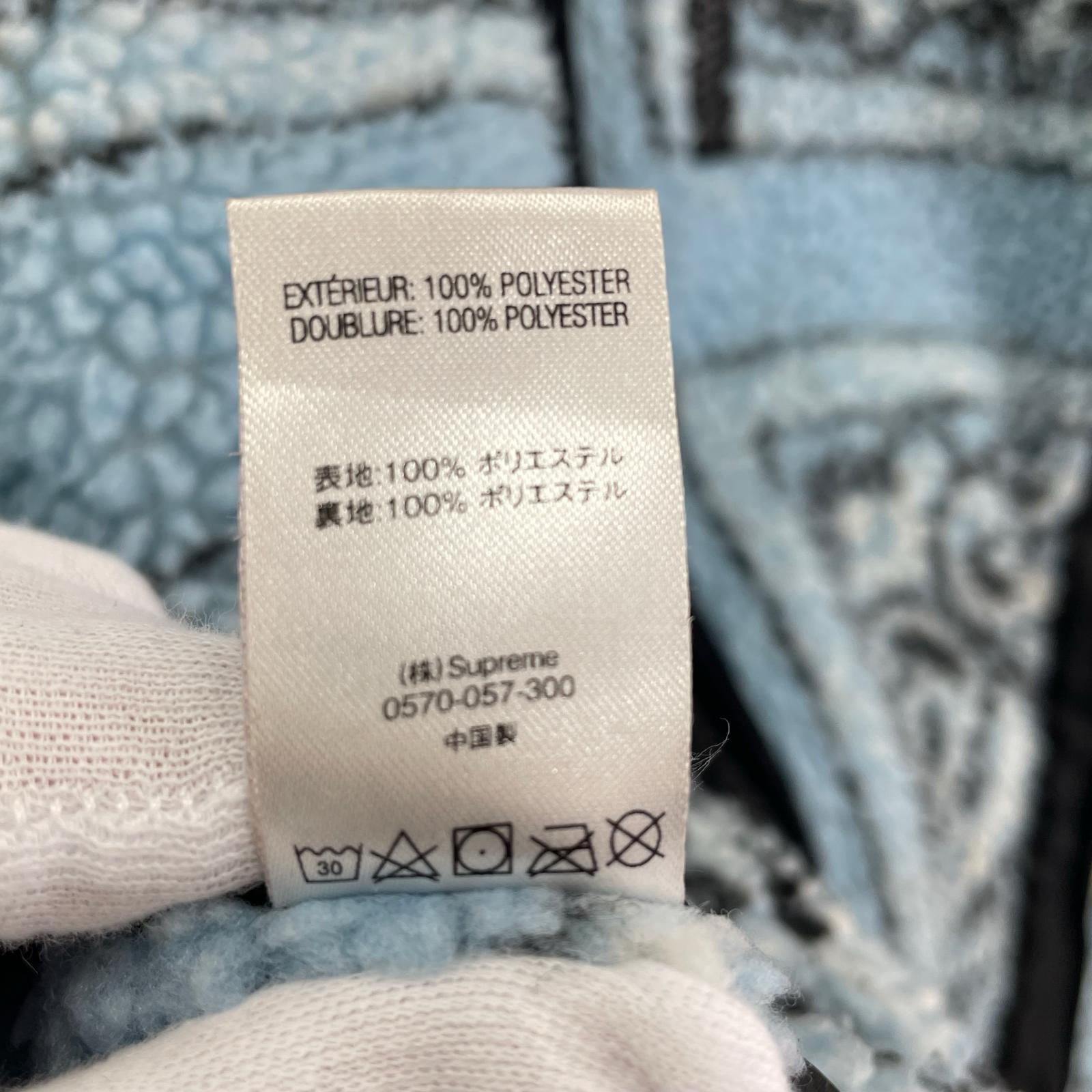ジャケット 19AW Reversible Bandana Fleece Jacket M M
