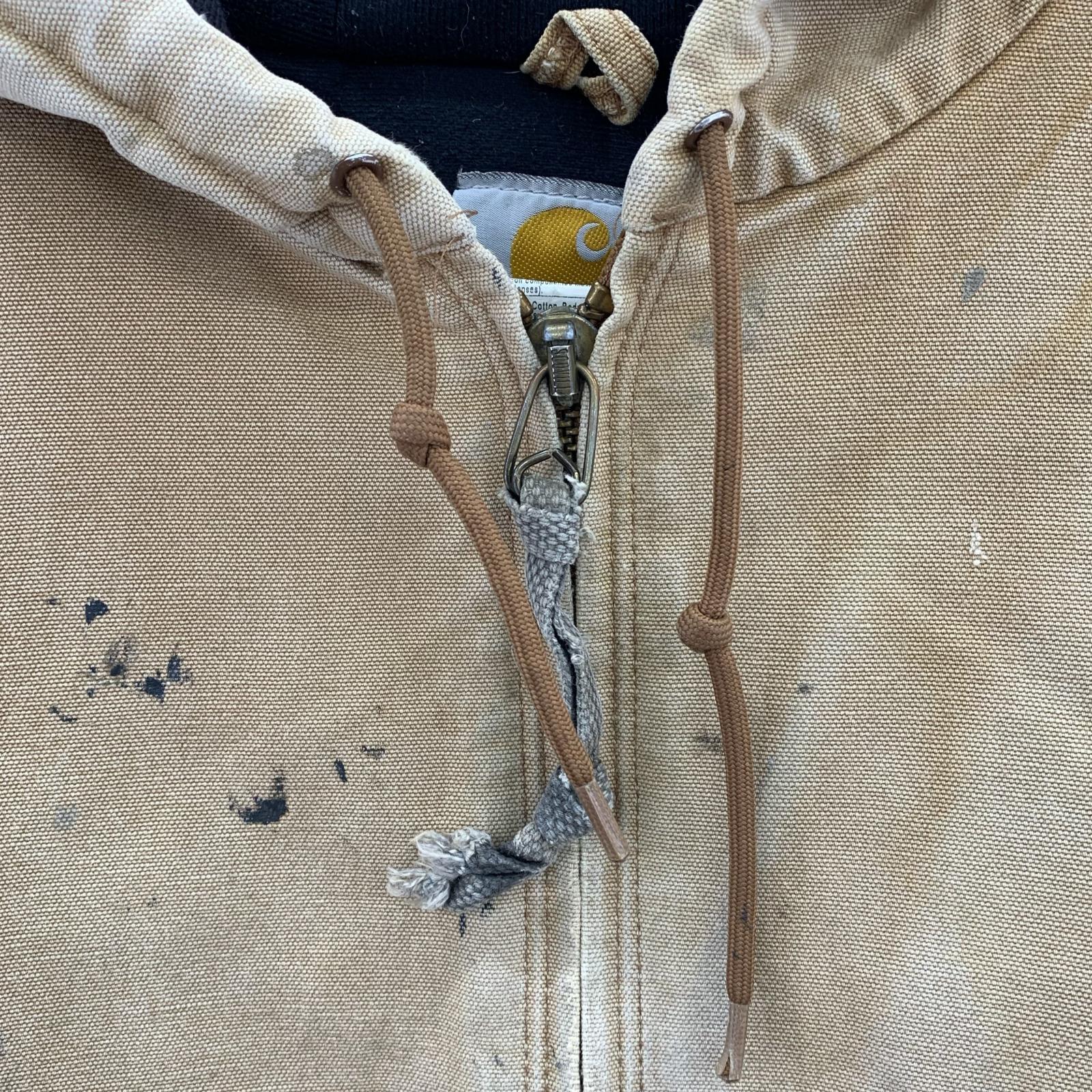 ジャケット Carhartt 00s メキシコ製 アクティブジャケット XL ベージュ ブラウン