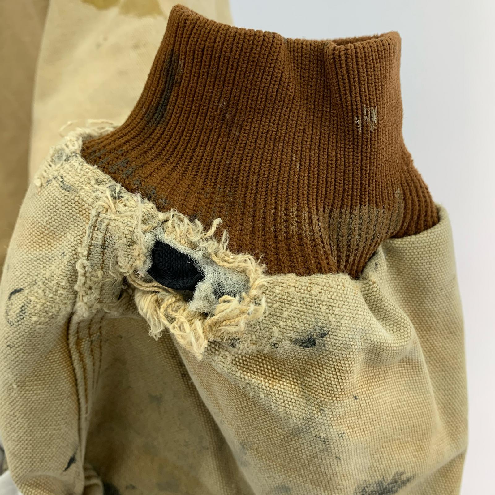 ジャケット Carhartt 00s メキシコ製 アクティブジャケット XL ベージュ ブラウン