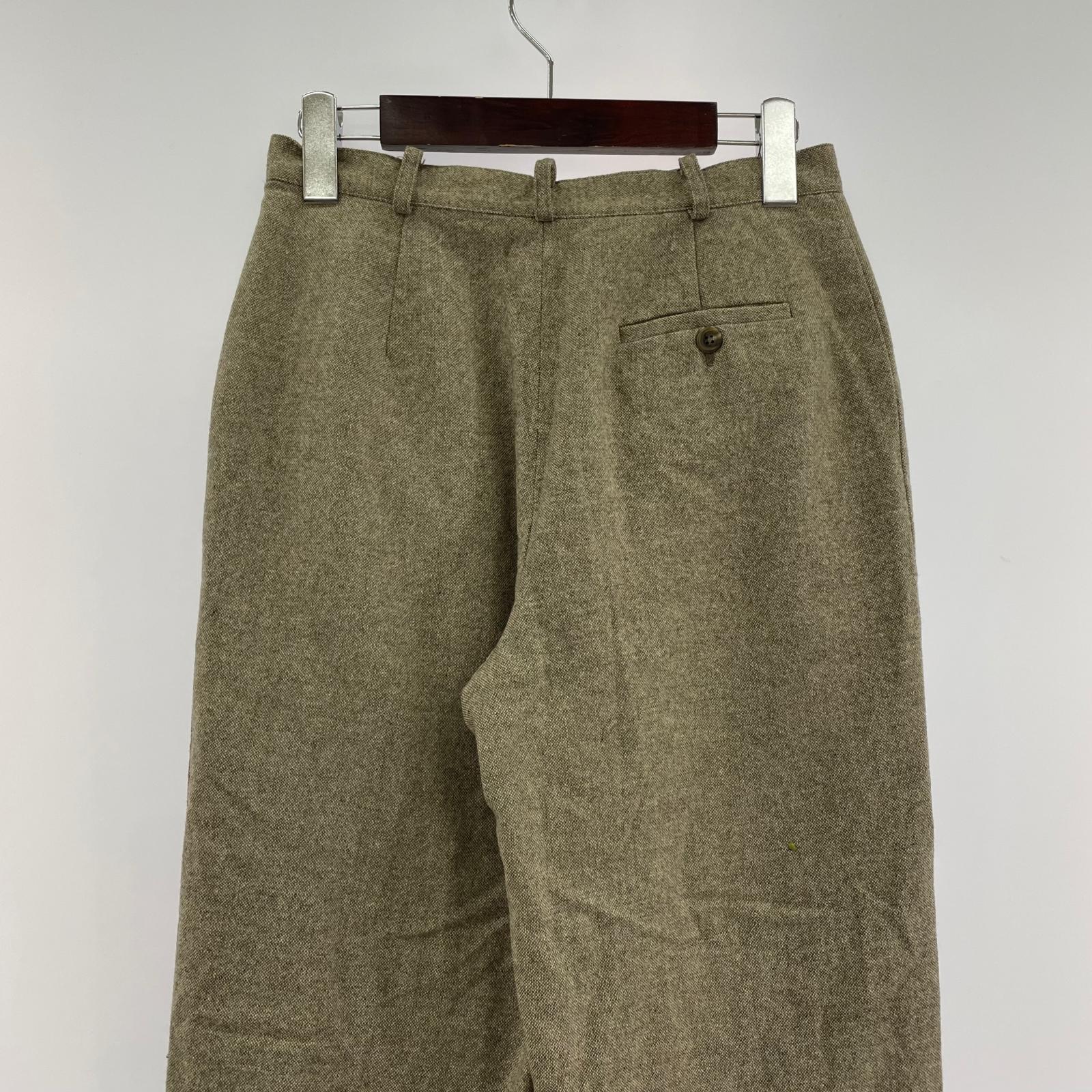 パンツ LAUREN 85%ウール 15%カシミヤ ブラウン