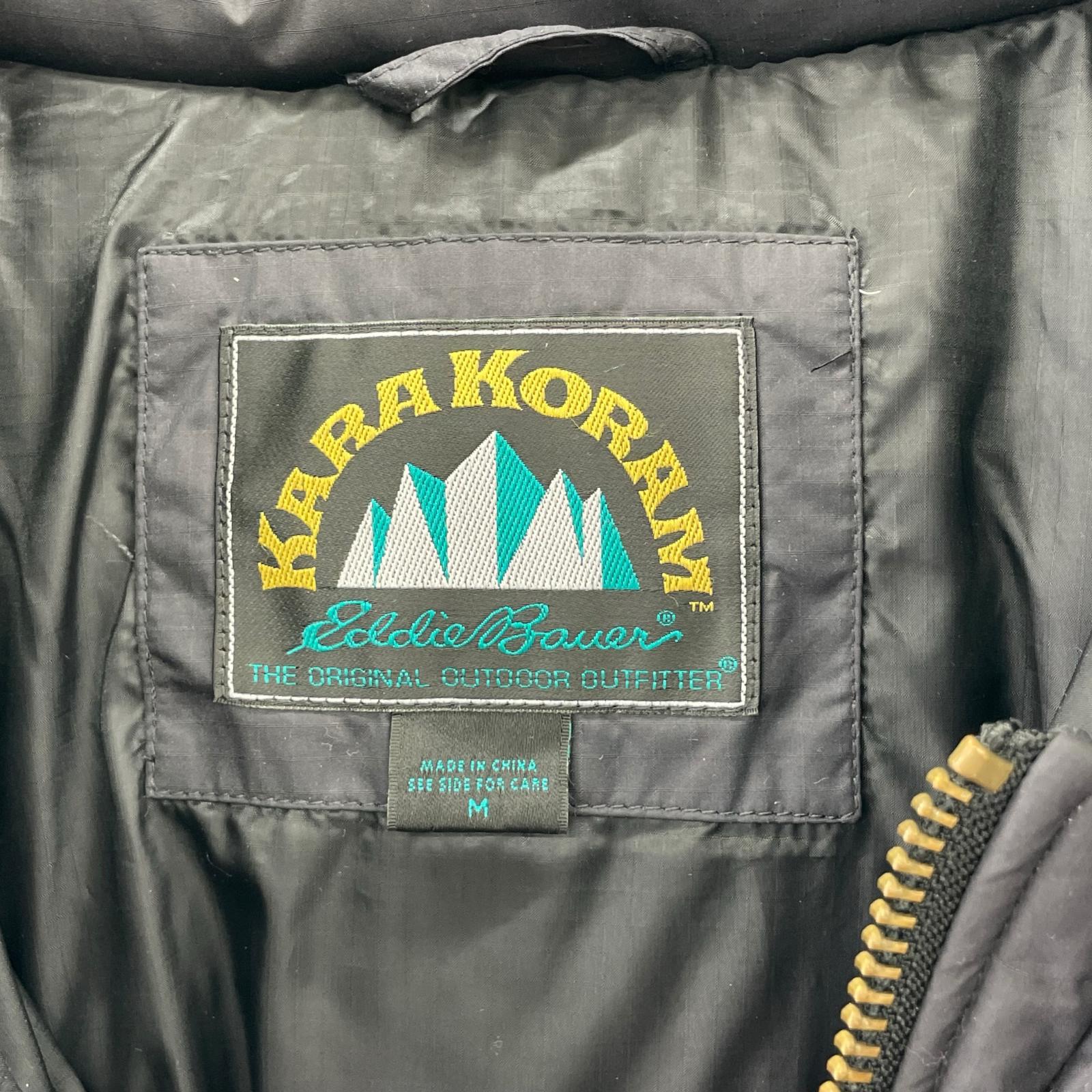 ダウンジャケット Kara Koram 日の出タグ M ブラック
