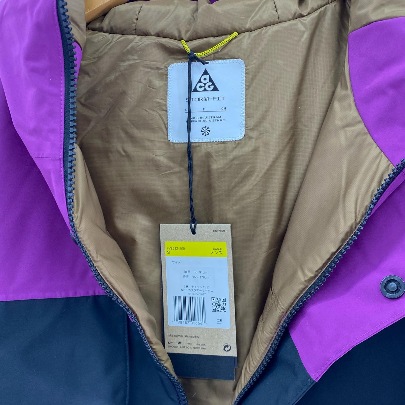 ジャケット PRMLFT SKL PK JACKET 黒紫(S) S