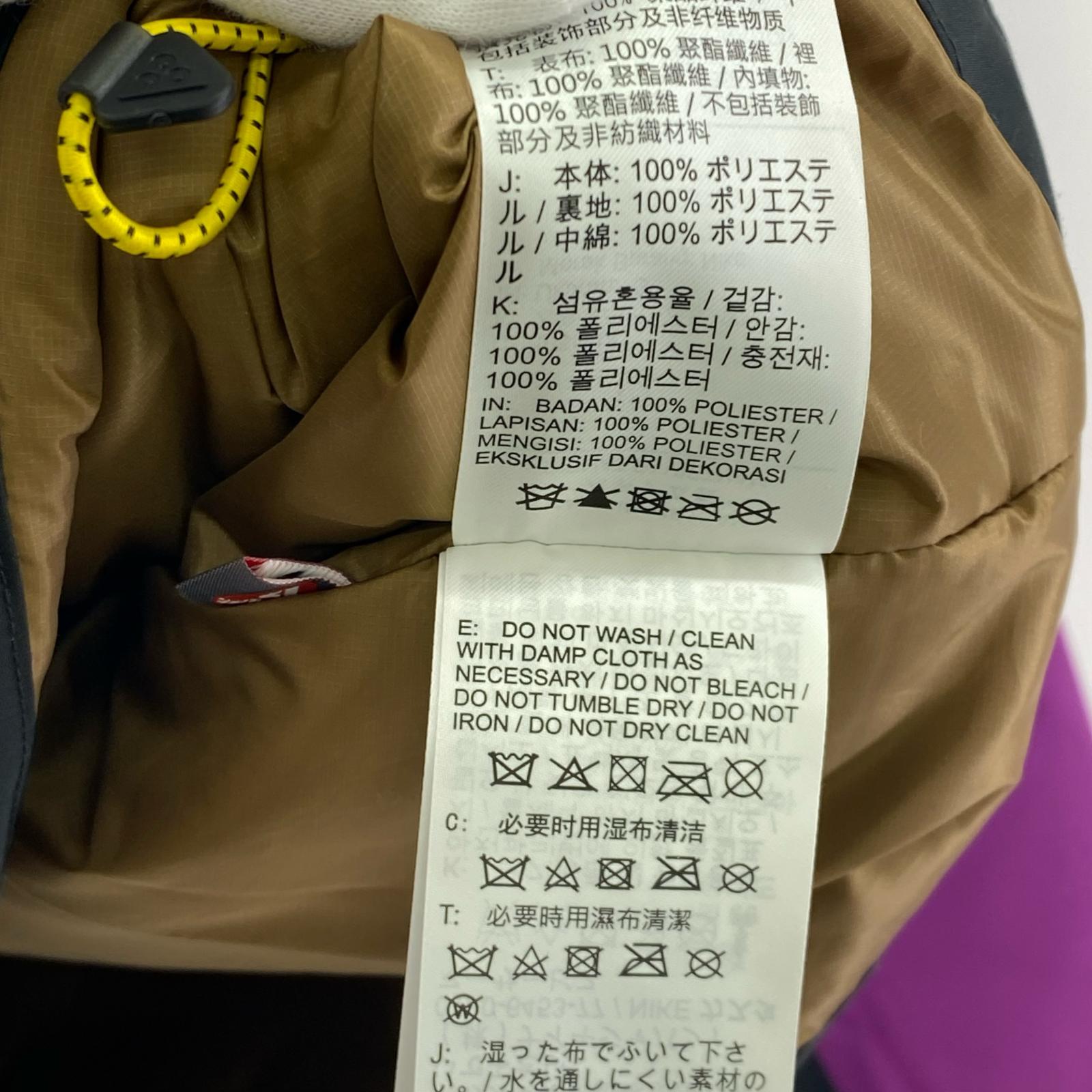 ジャケット PRMLFT SKL PK JACKET 黒紫(S) S