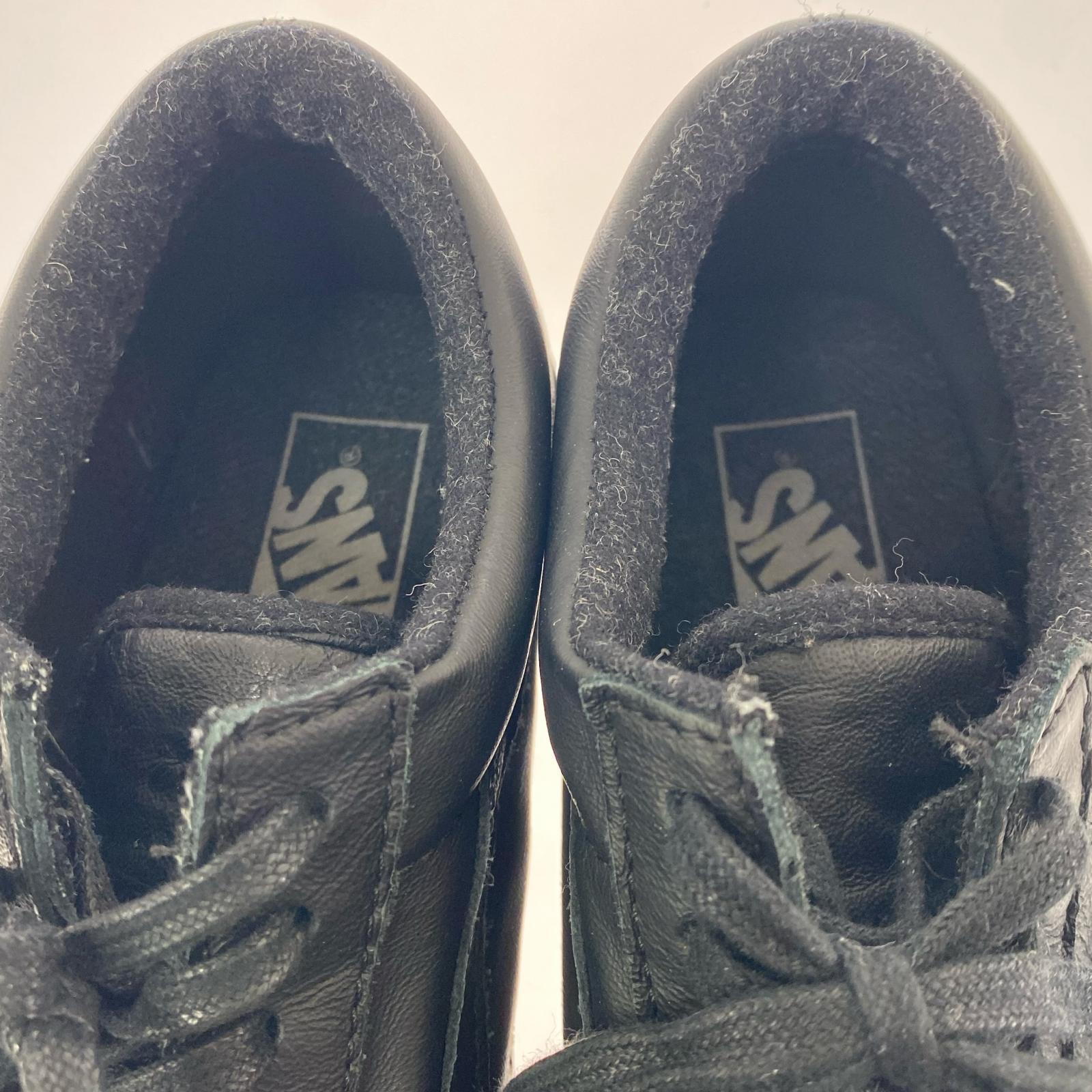 スニーカー VANS AUTHENTIC 黒 (27.5) 27.5cm (US9 1/2 UK9 EU45) ブラック