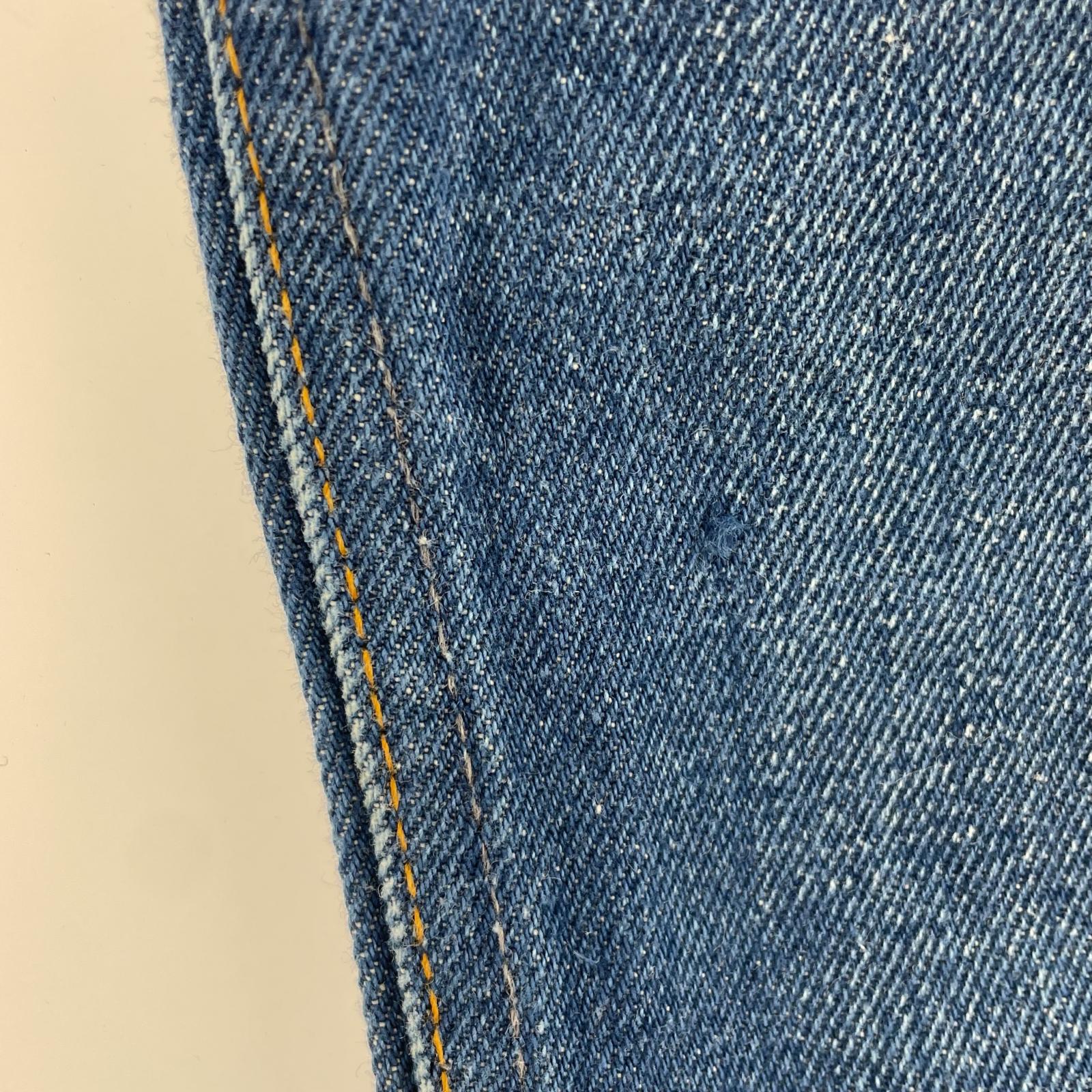 デニムパンツ 80年製 66後期 ブーツカットデニム 28 ブルー