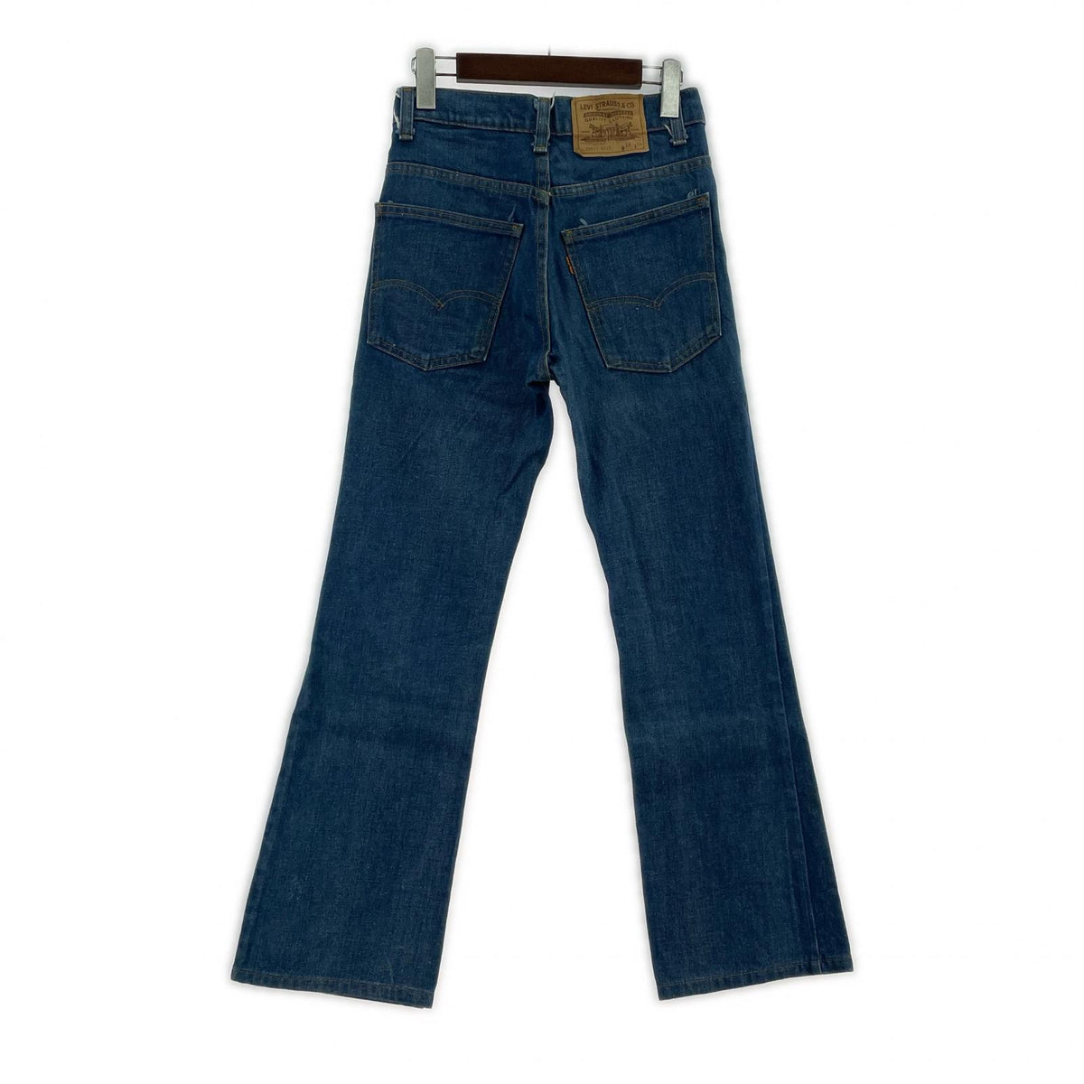 デニムパンツ 80年製 66後期 ブーツカットデニム 28 ブルー