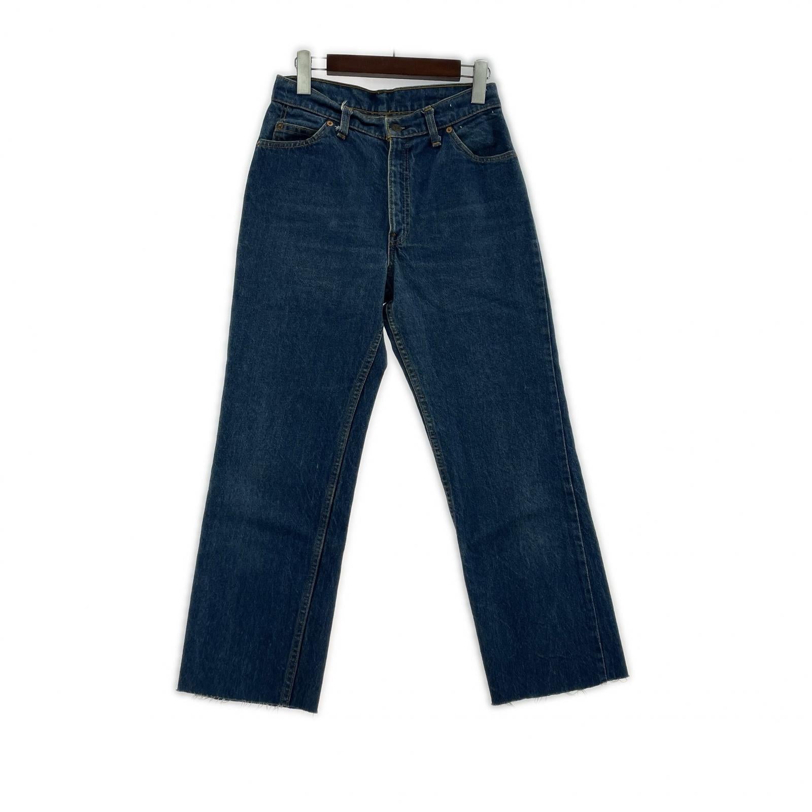 デニムパンツ 78年製 白タブ ストレートデニム ブルー