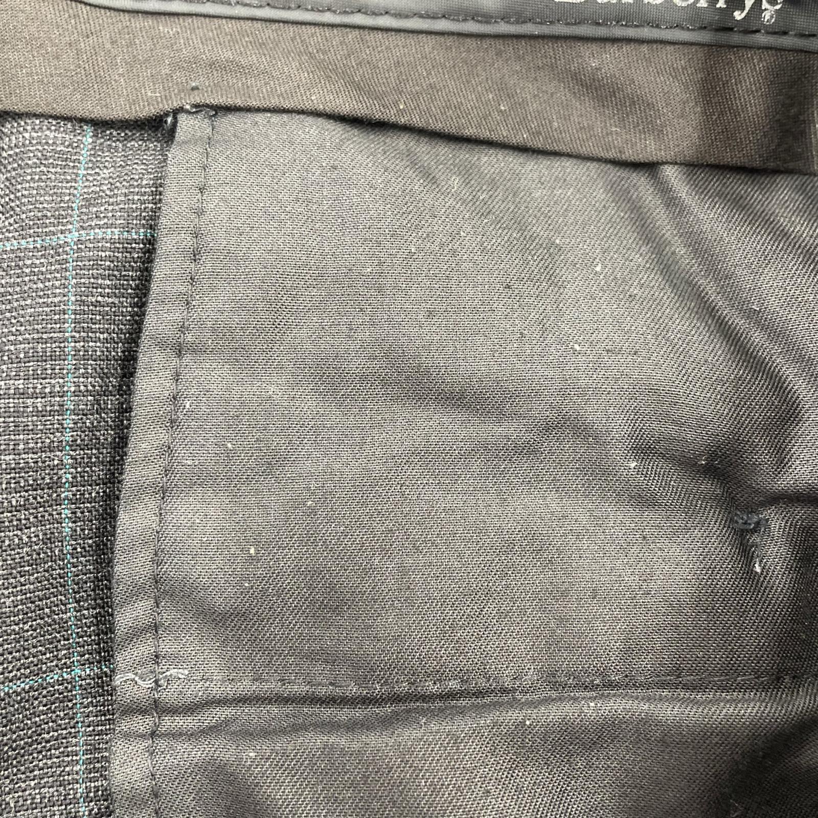パンツ 70s80s ロケットTALON チェックスラックス ブラック