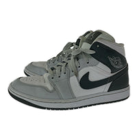 スニーカー W AIR JORDAN 1 MID 26.5cm 26.5cm (US8 1/2 UK8 EU43) グレー