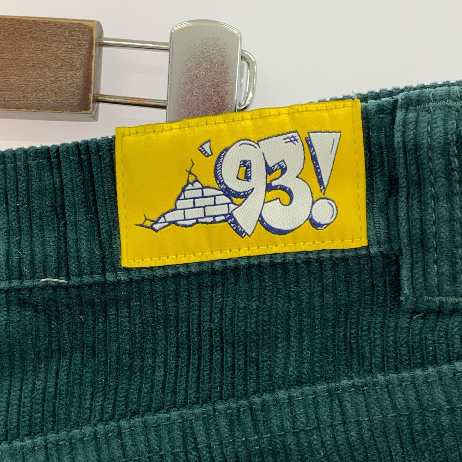 パンツ 93 CORDS コーデュロイパンツ グリーン