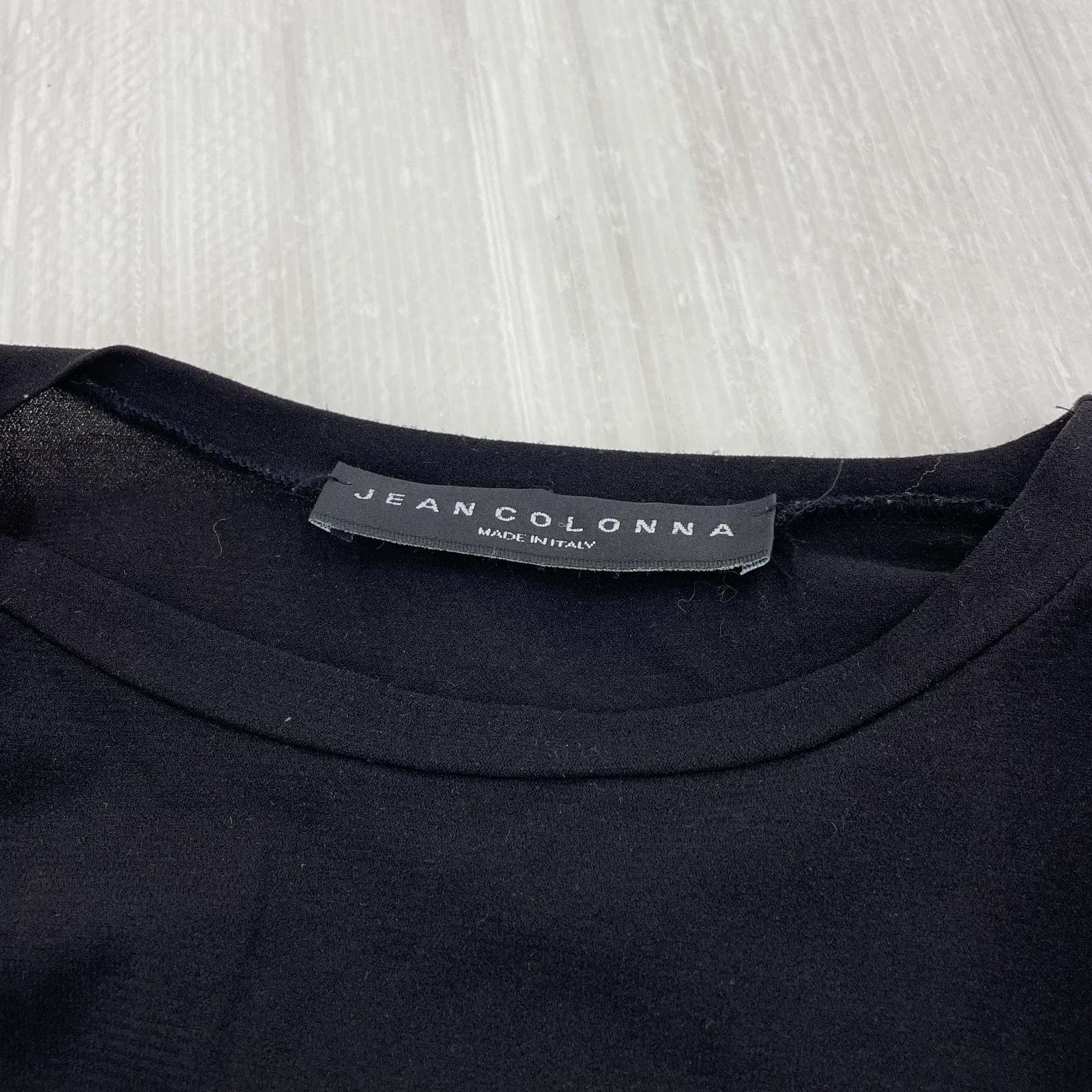 長袖Tシャツ レーススリーブ カットソー S ブラック