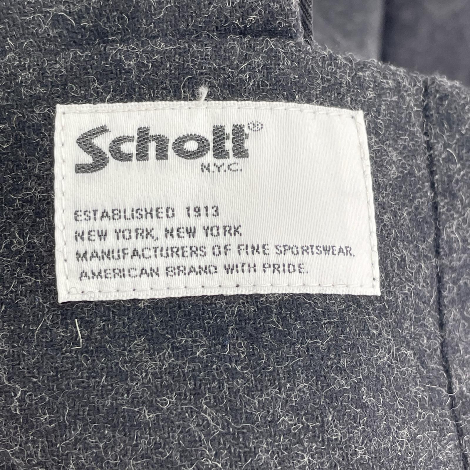 長袖シャツ 開襟ウールシャツ 2XL ブラック