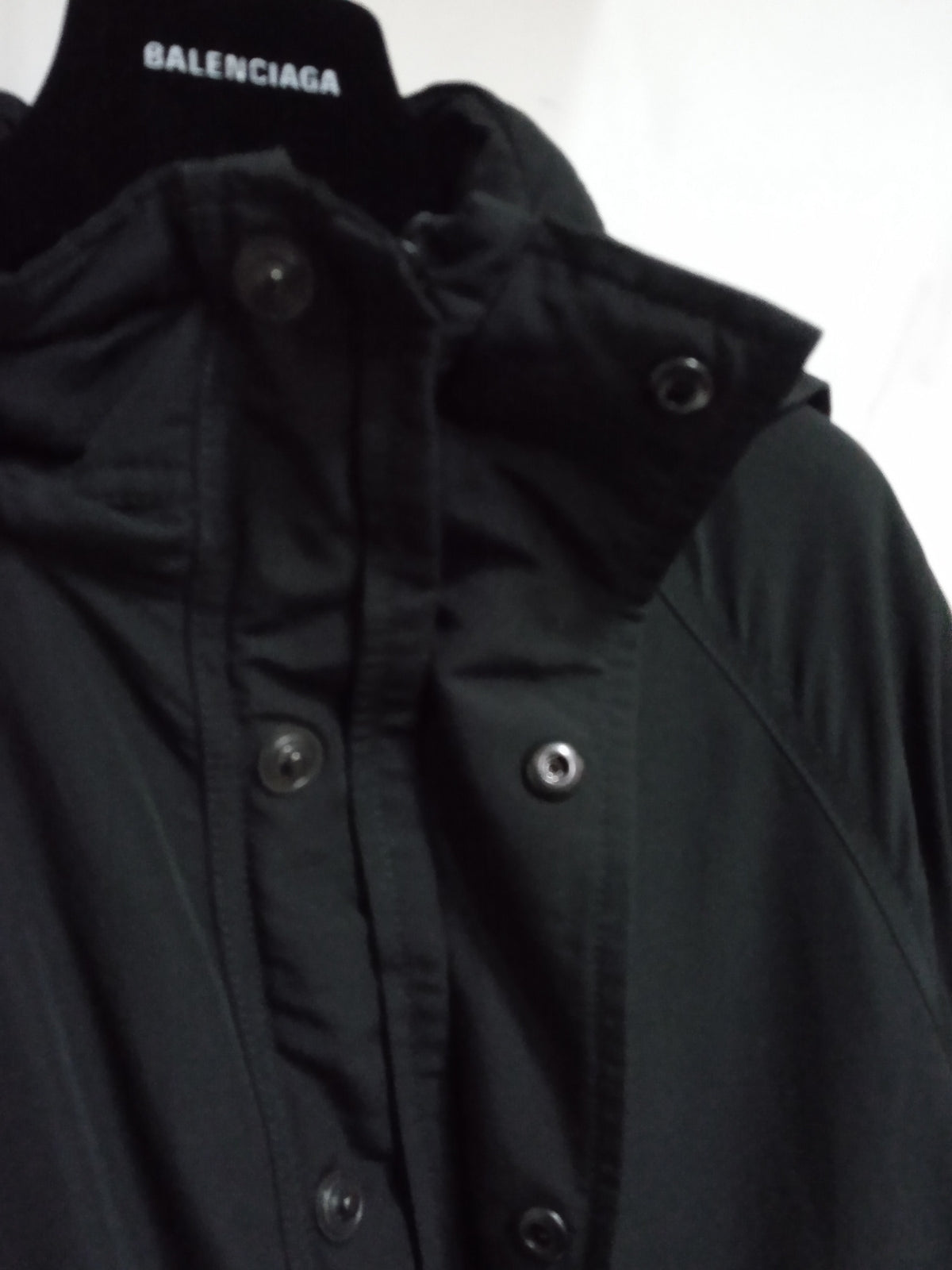 BALENCIAGA/ナイロンジャケット BBアイコン オーバーサイズ L