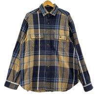 長袖シャツ BLACK LABEL ネルシャツ L L