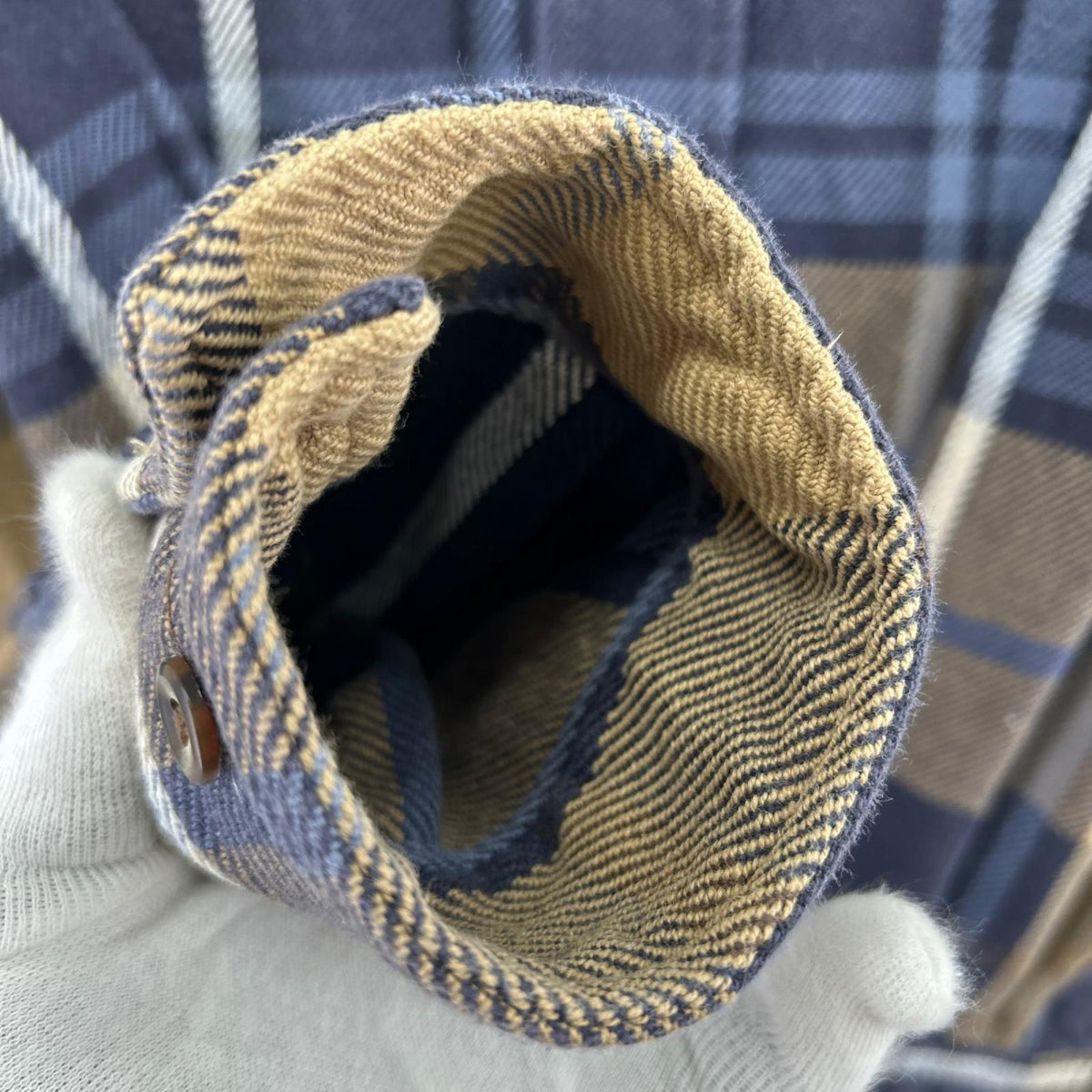 長袖シャツ BLACK LABEL ネルシャツ L L