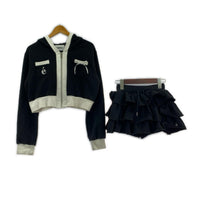セットアップ epine ribbon piping ブラック