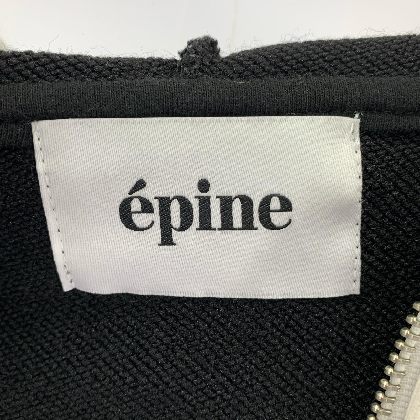 セットアップ epine ribbon piping ブラック
