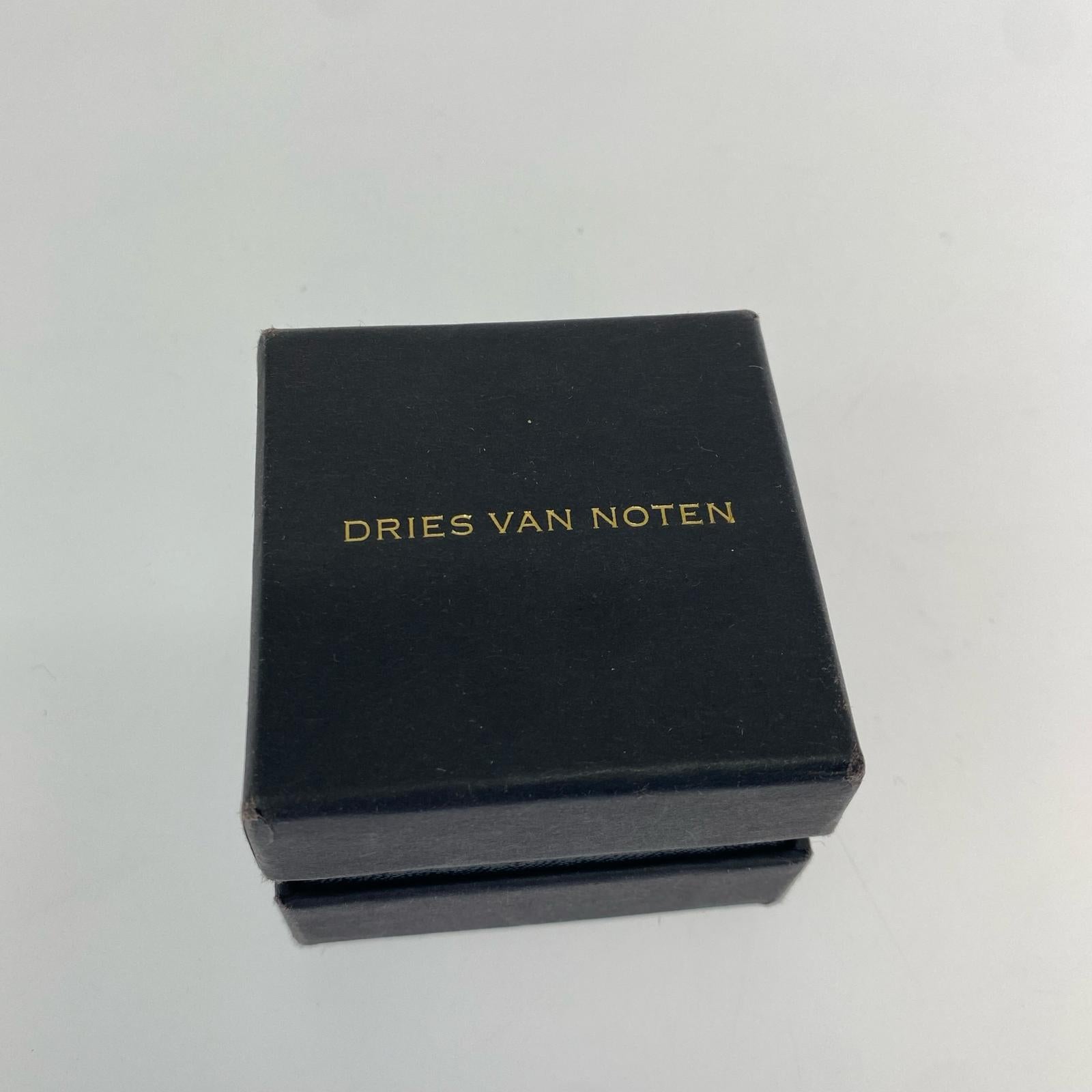 リング・指輪 DRIES VAN NOTEN シグネットリング #13 シルバー