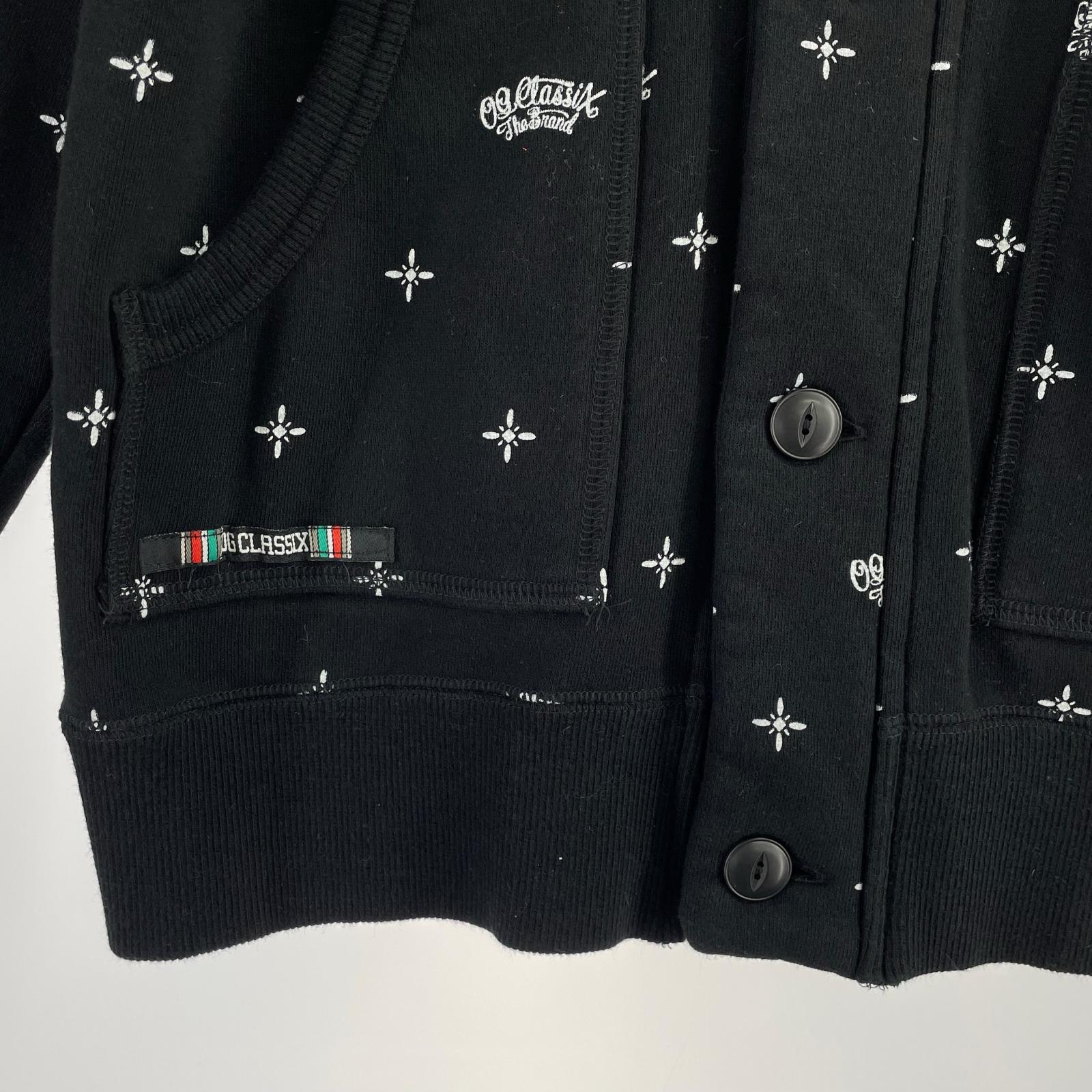 カーディガン OG CLASSIX ショールカラーカーディガン M ブラック