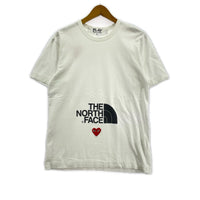 半袖Tシャツ PLAY COMME des GARCONS ×THE NORTH FACE S/S print tee 白 M M ホワイト