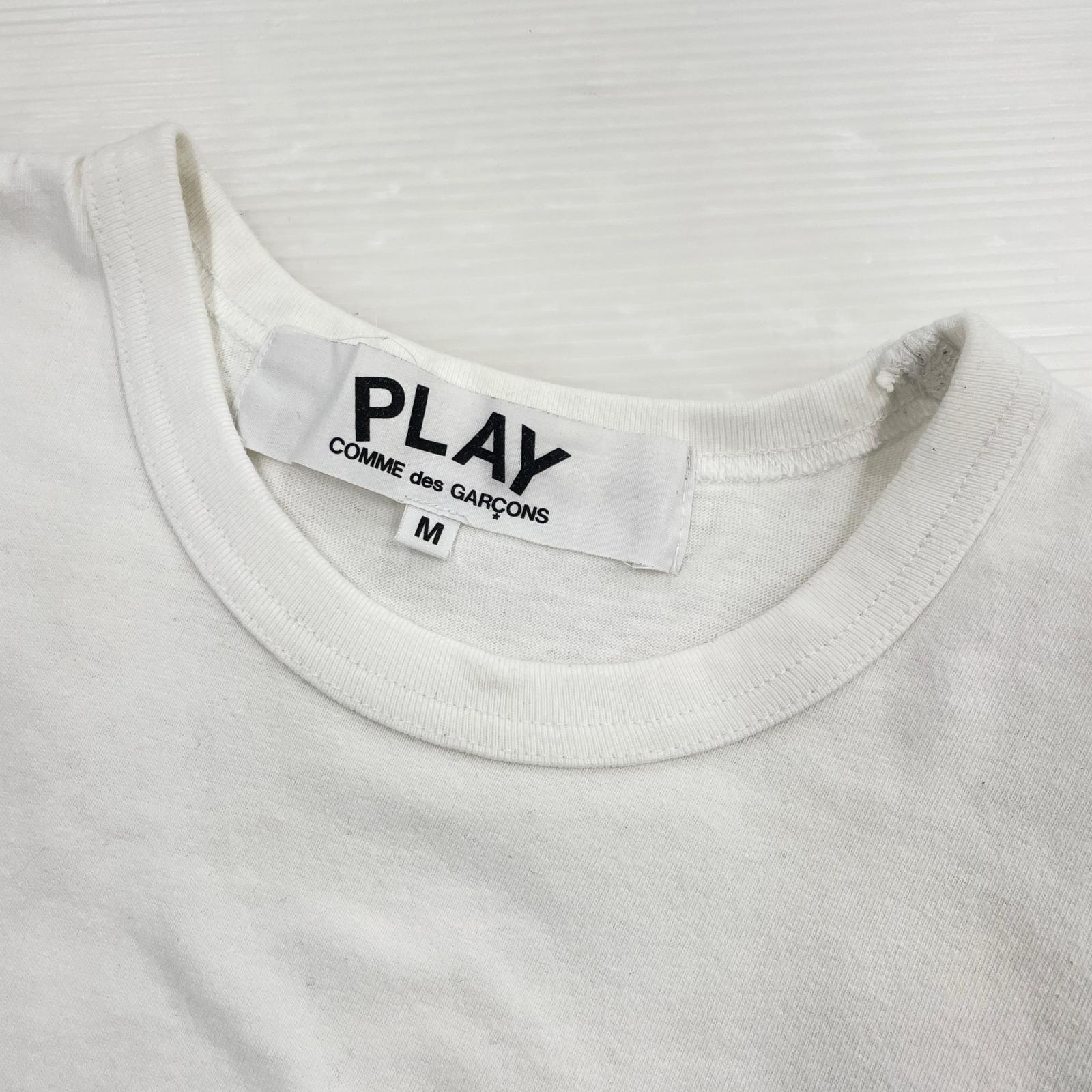 半袖Tシャツ PLAY COMME des GARCONS ×THE NORTH FACE S/S print tee 白 M M ホワイト
