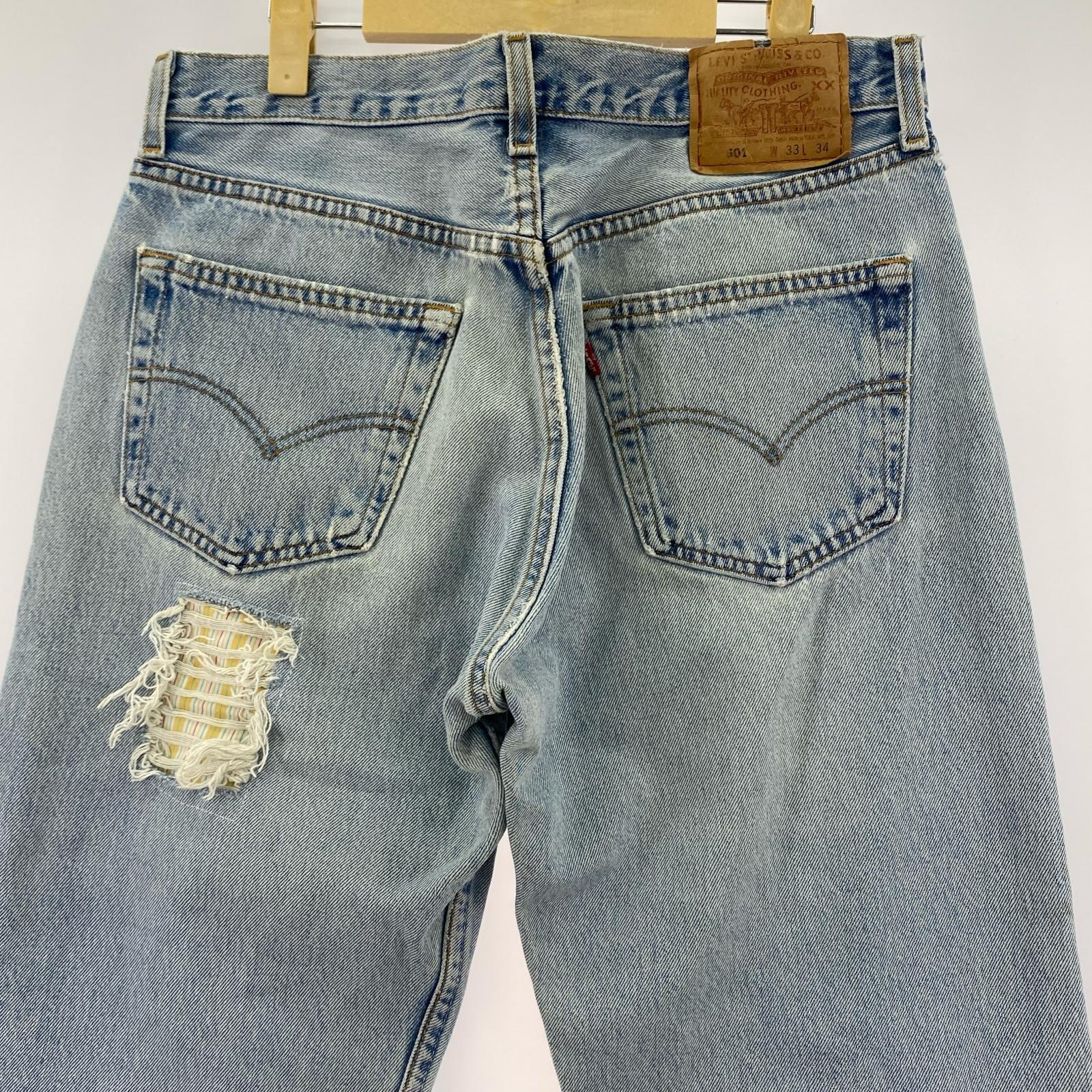 デニムパンツ 90s USA製 501 (33)