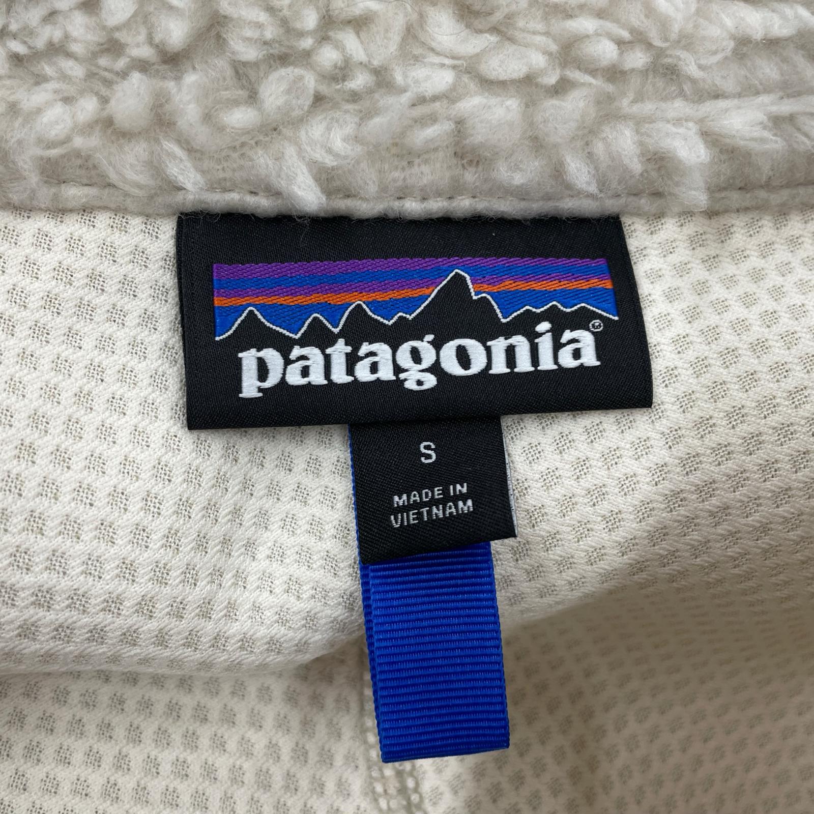 ジャケット patagonia レトロX 23056FA23 白×赤 (S) S
