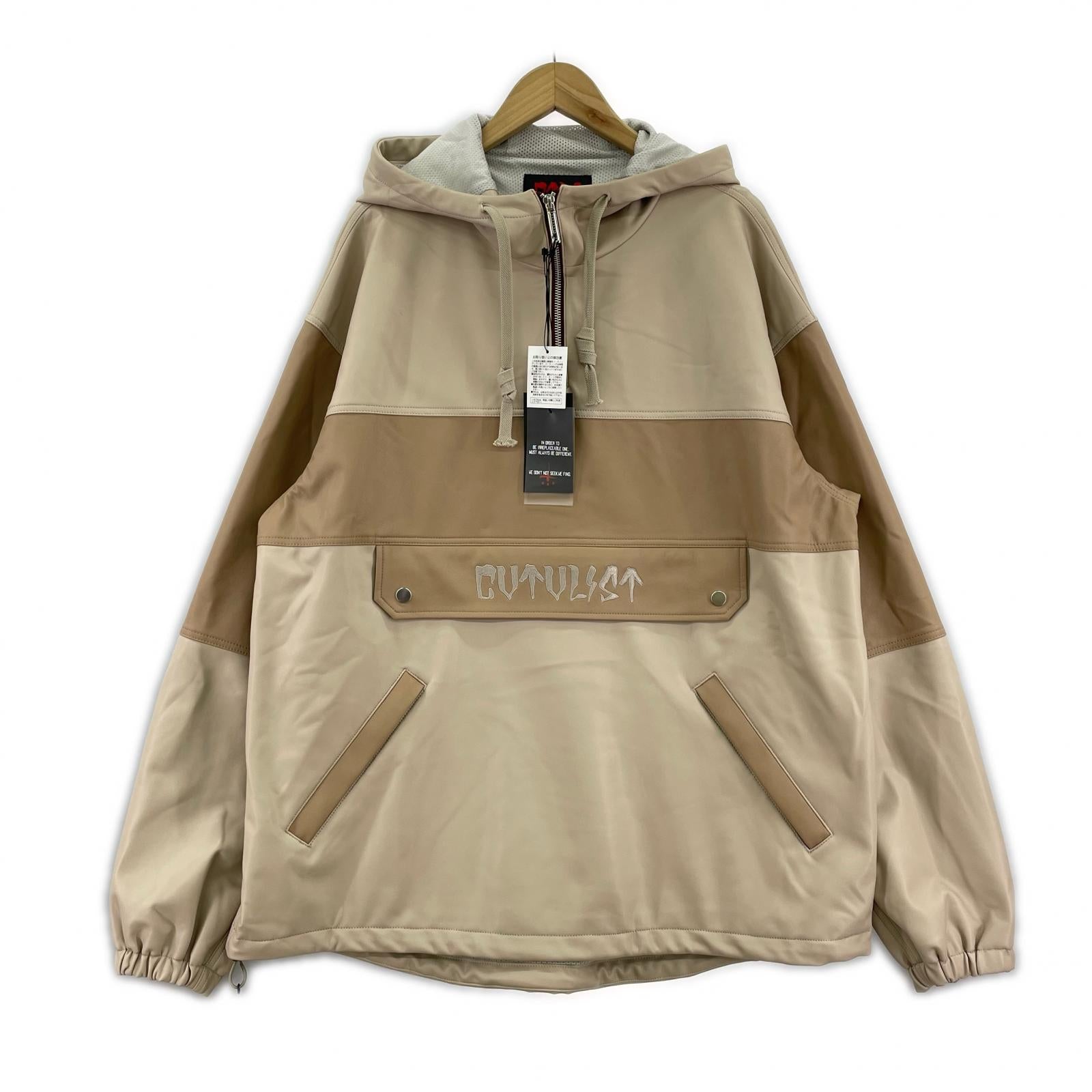 ジャケット CVTVLIST 23AW Leather Mountain Parka ベージュ