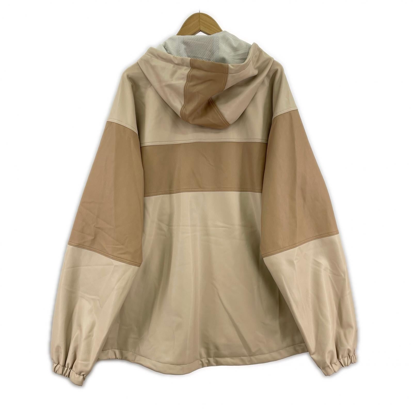 ジャケット CVTVLIST 23AW Leather Mountain Parka ベージュ