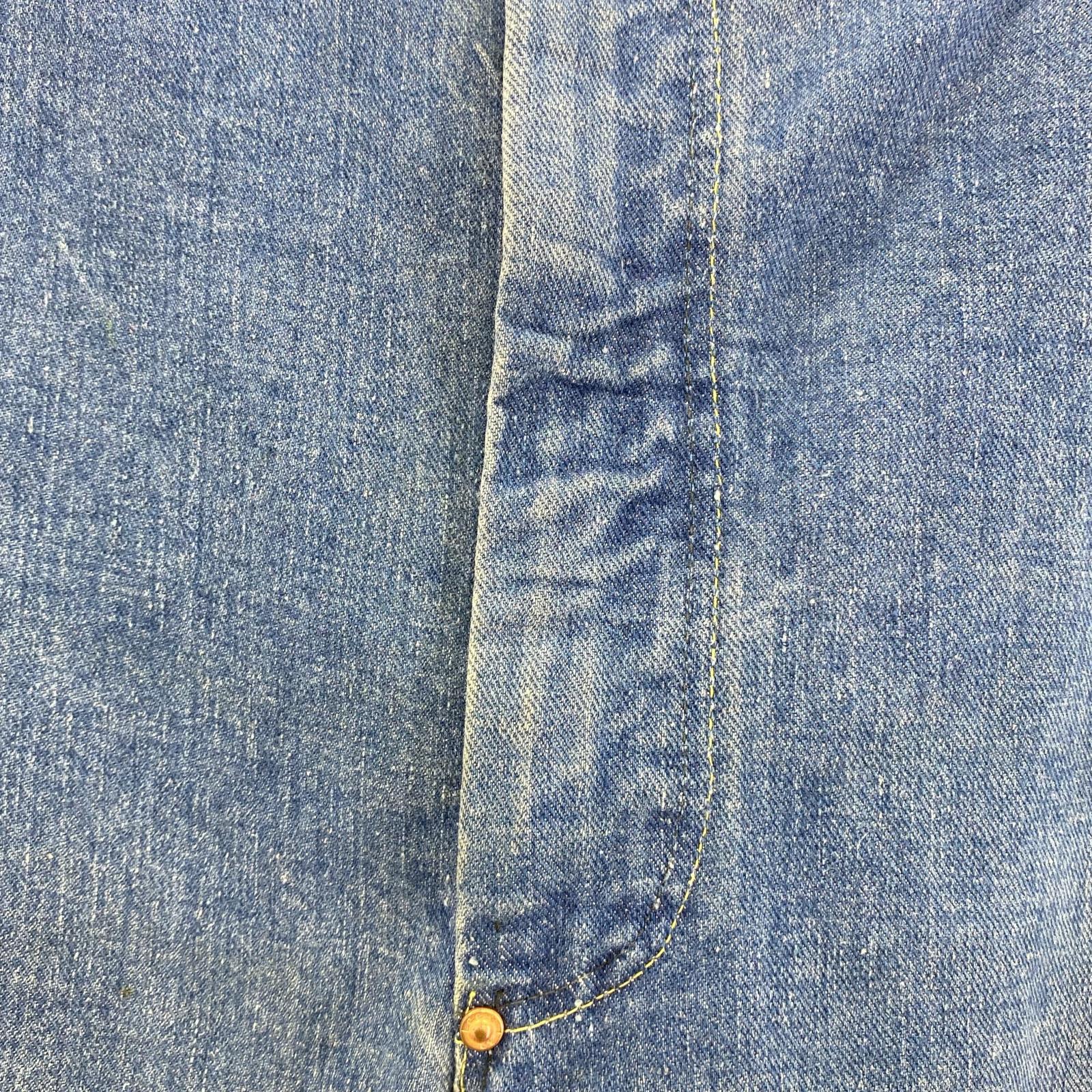 デニムパンツ 60s ペインターデニムパンツ ブルー