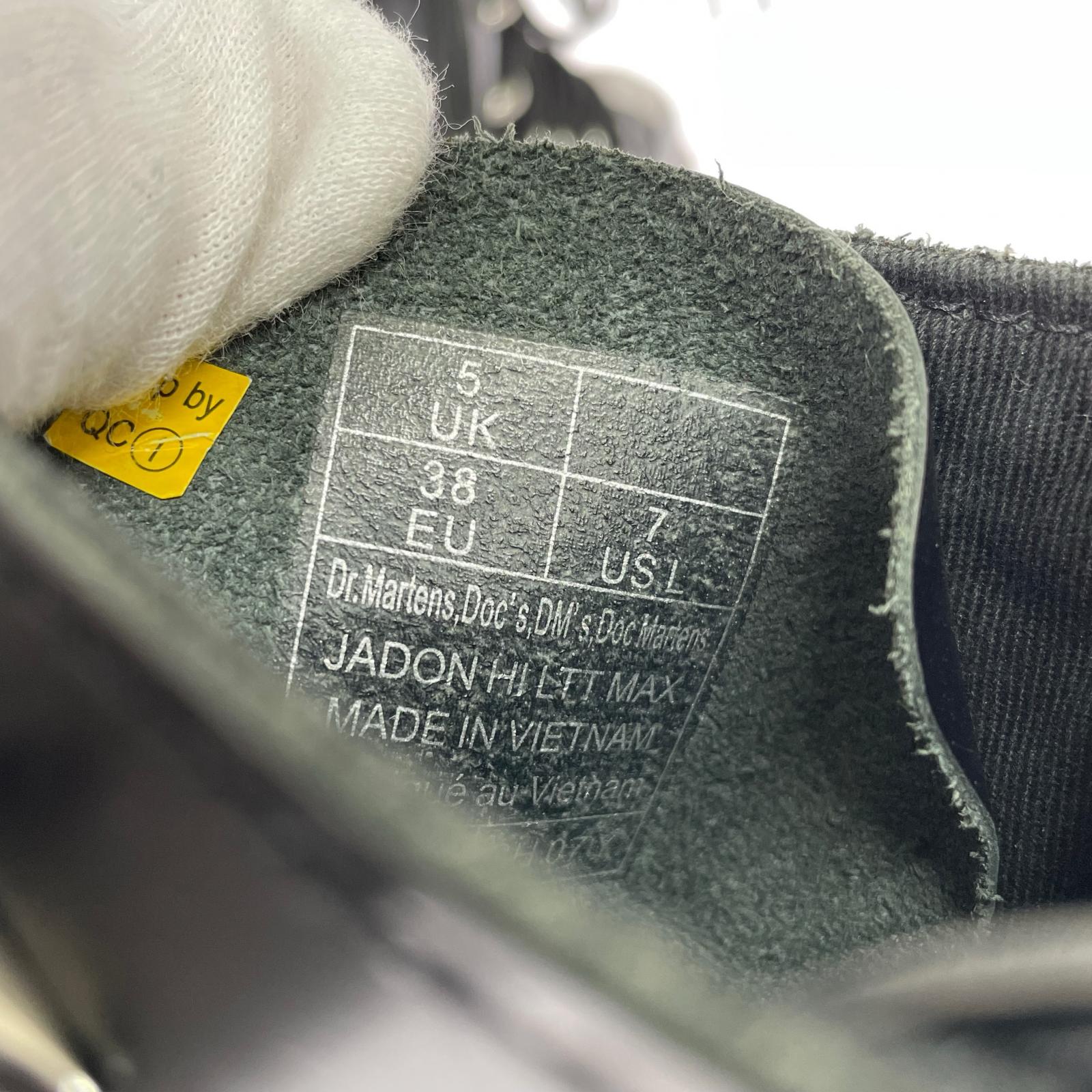 ブーツ JADON HI LTT MAX UK5 BLACK 23.5cm (US5 1/2 UK5 EU37) ブラック