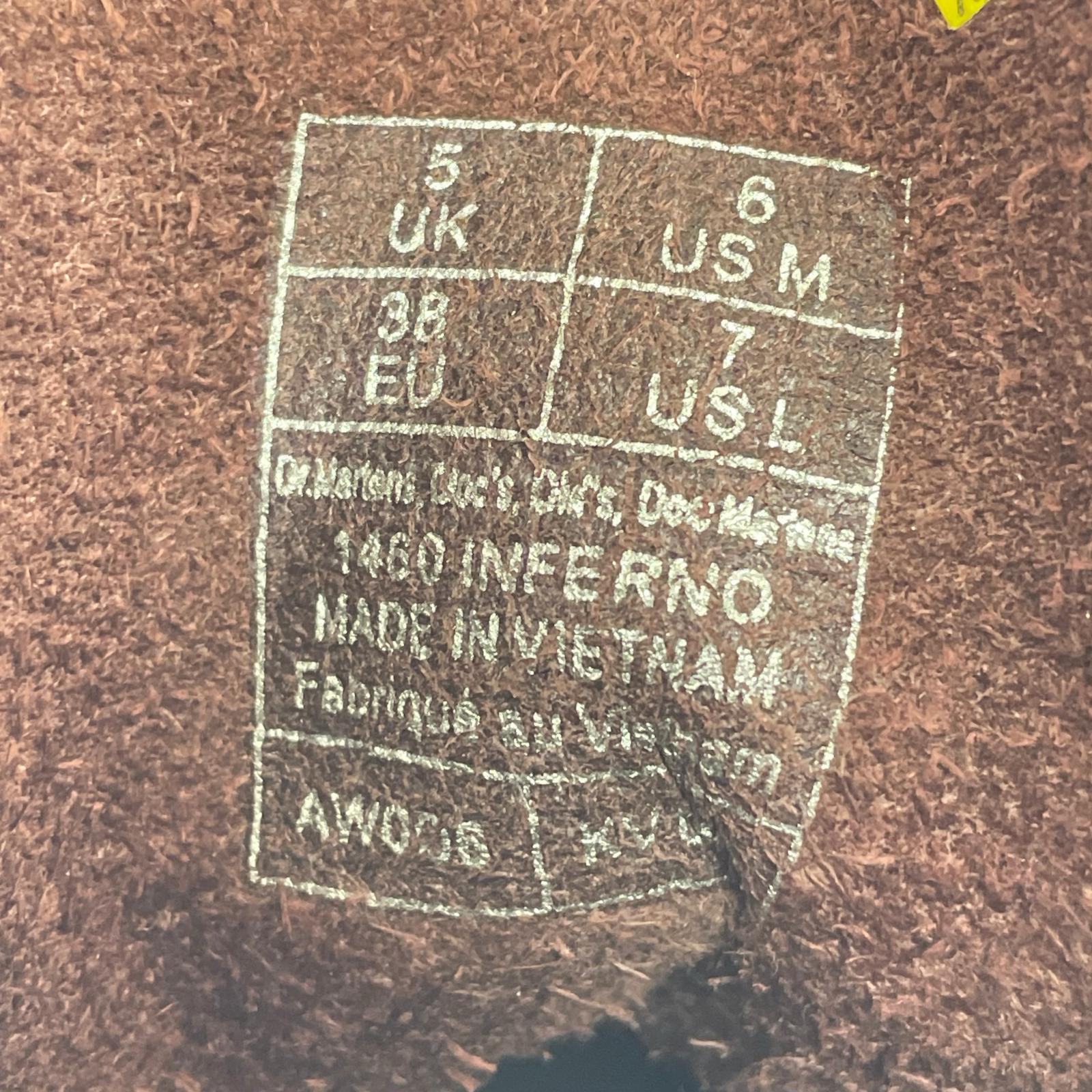 ブーツ 8ホール INFERNO UK5