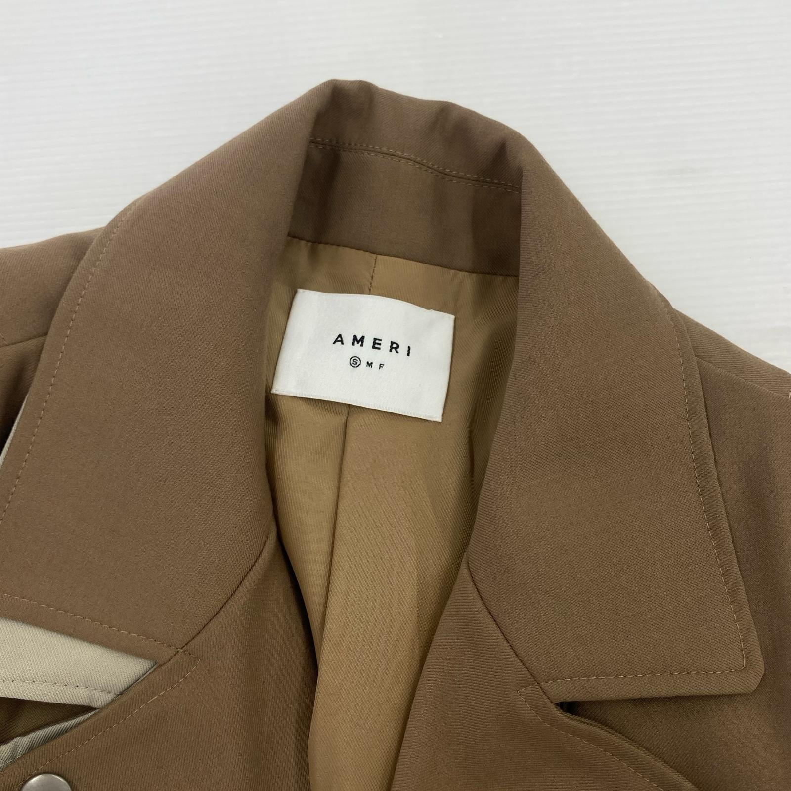 ジャケット RIDERS DETAIL COAT S ベージュ