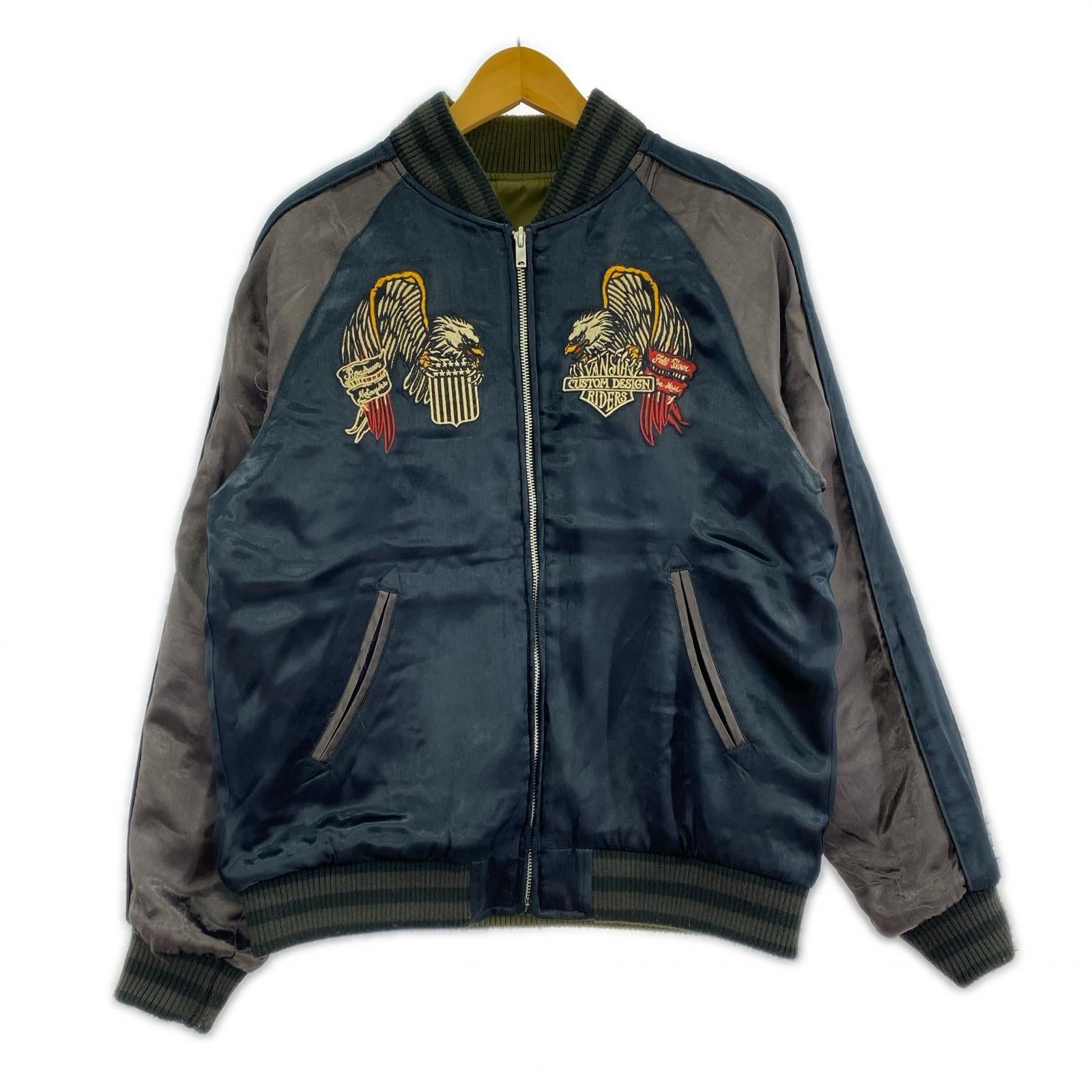 ブルゾン リバーシブルスカジャン MA‐1 M M