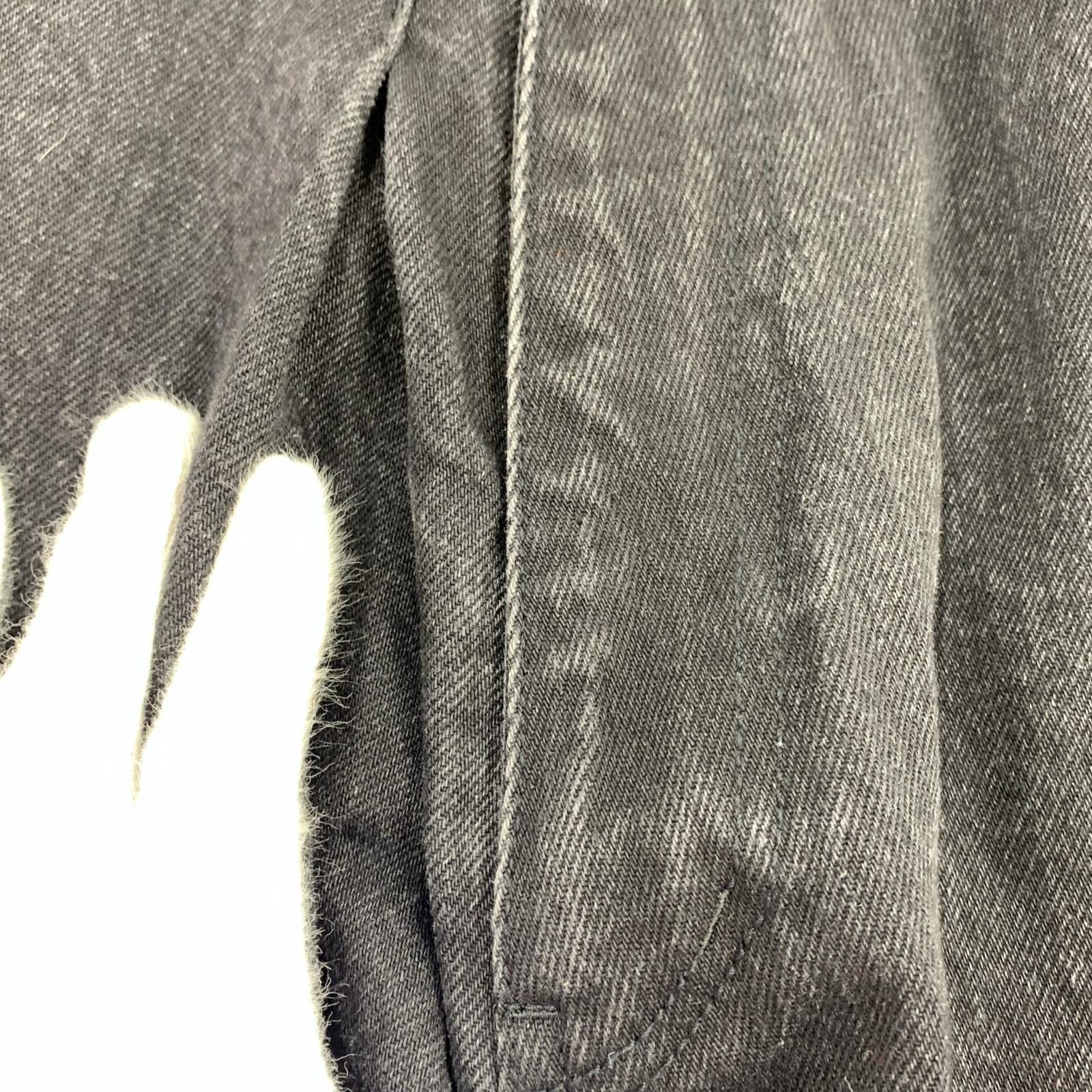 デニムパンツ ESSAY バギーデニム ブラック 2 ブラック