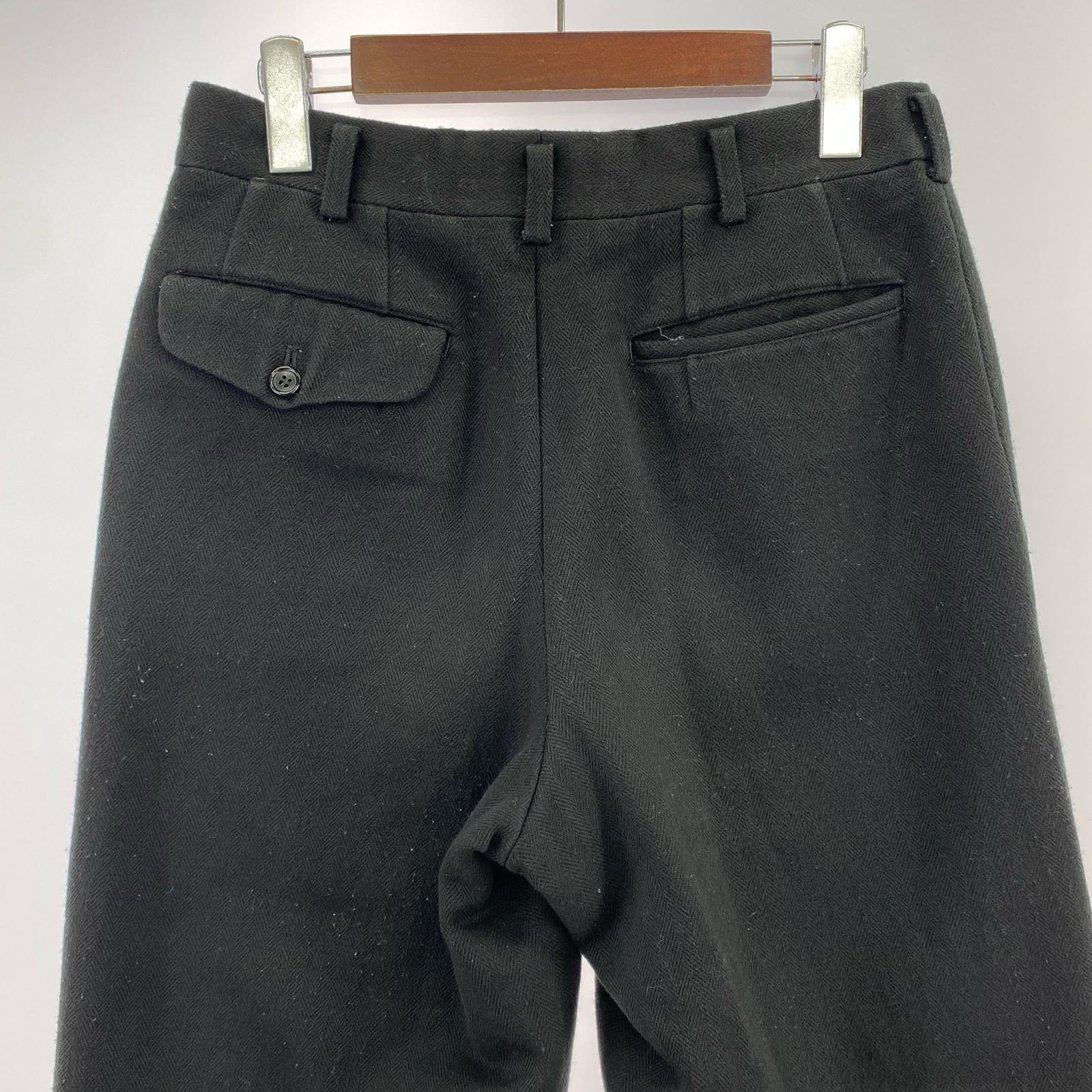 パンツ HP-04039S ウールスラックス S ブラック