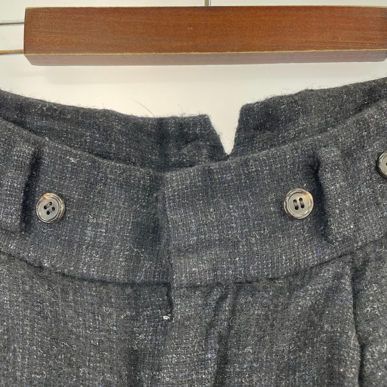 パンツ ウールタック入りパンツ 2 ブラック